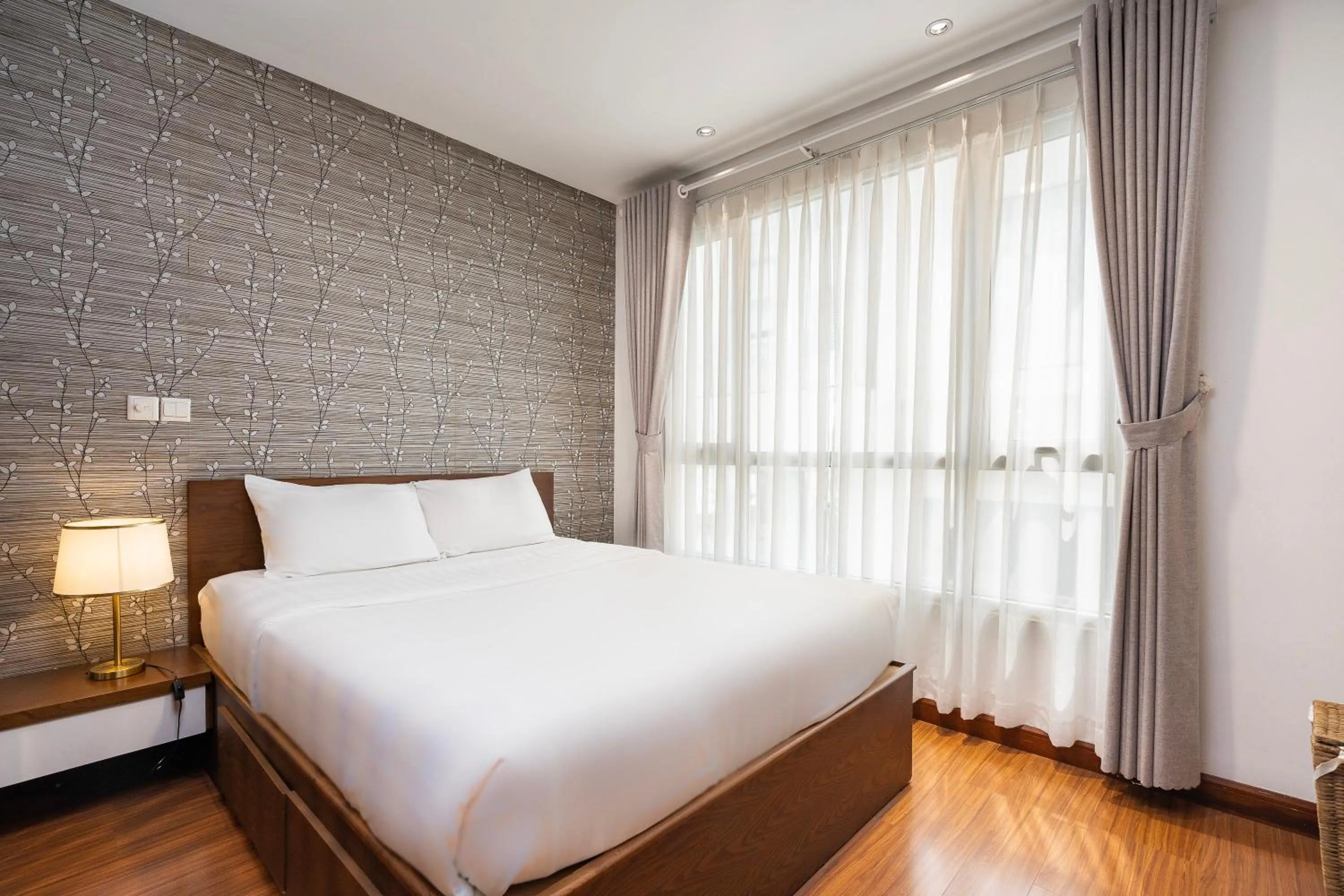 Bed in Lancaster Ho Chi Minh Serviced Apartment Official