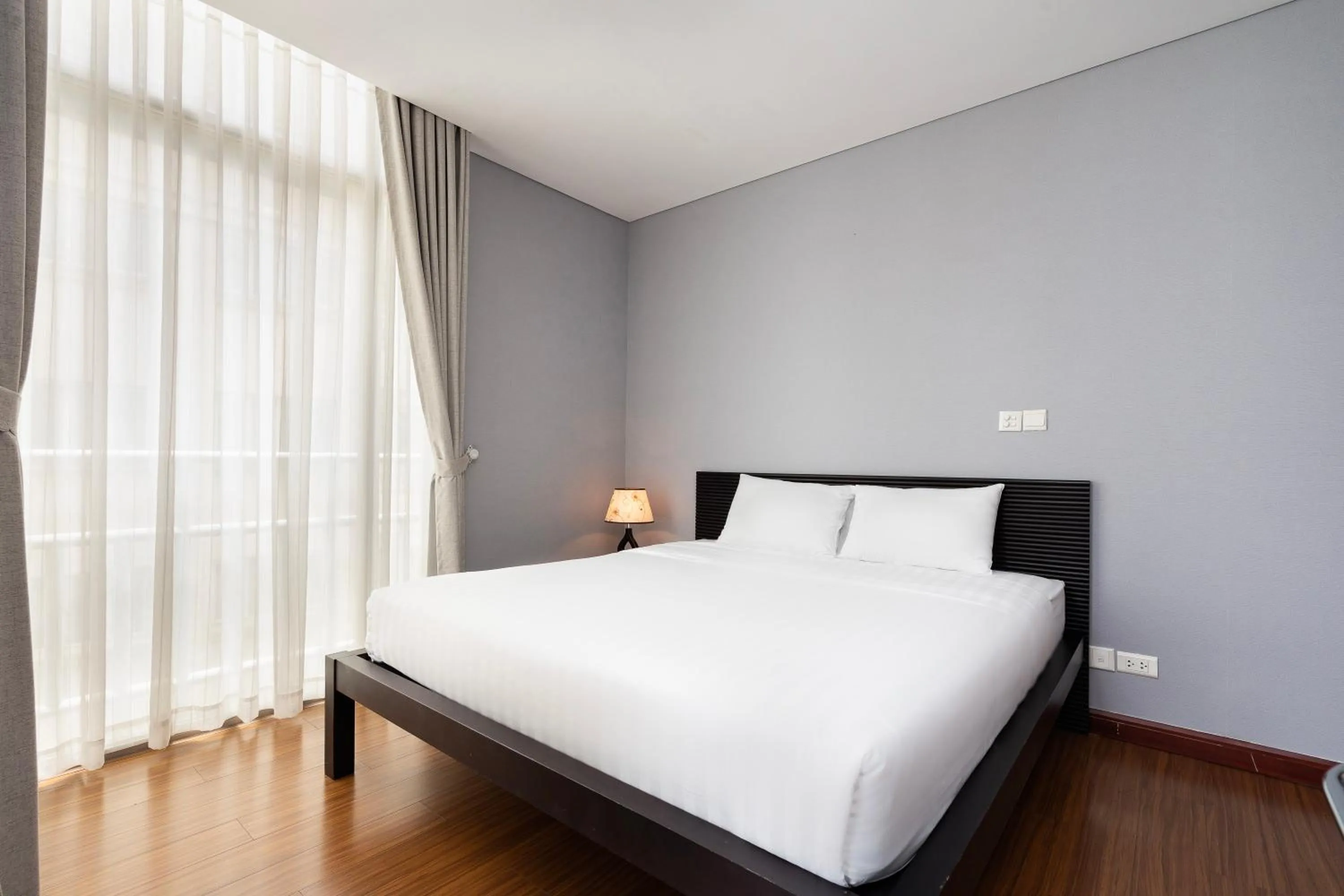 Bedroom, Bed in Lancaster Ho Chi Minh Serviced Apartment Official
