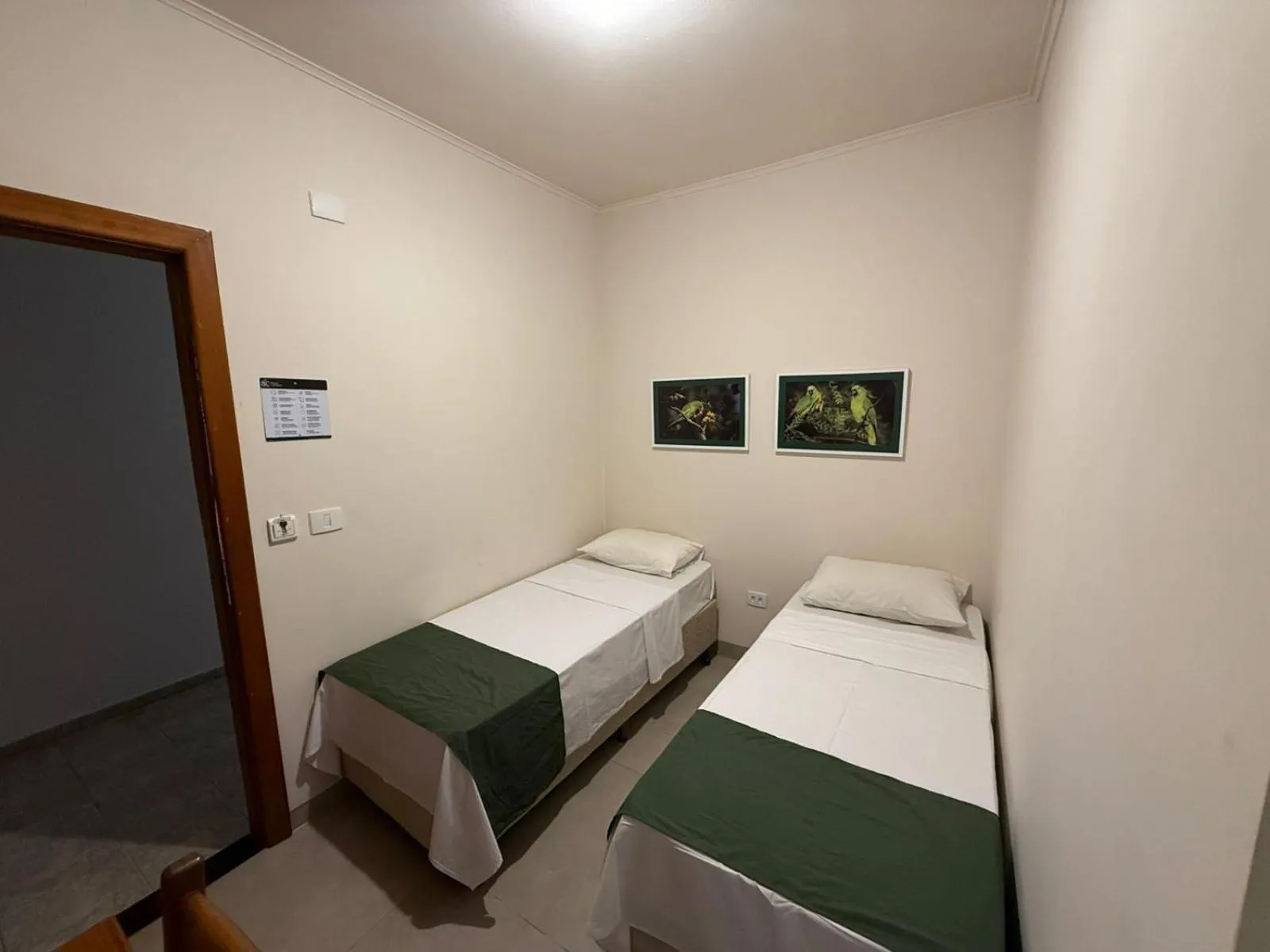 Bed in Hotel Santa Catarina