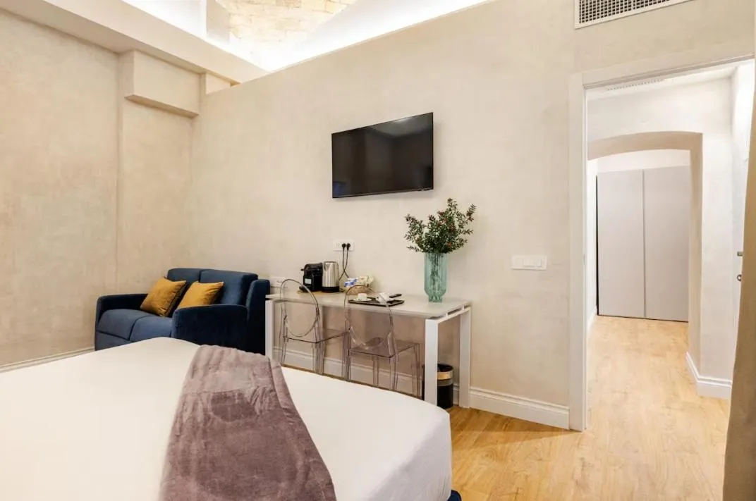 Photo of the whole room, Bed in The Place 217