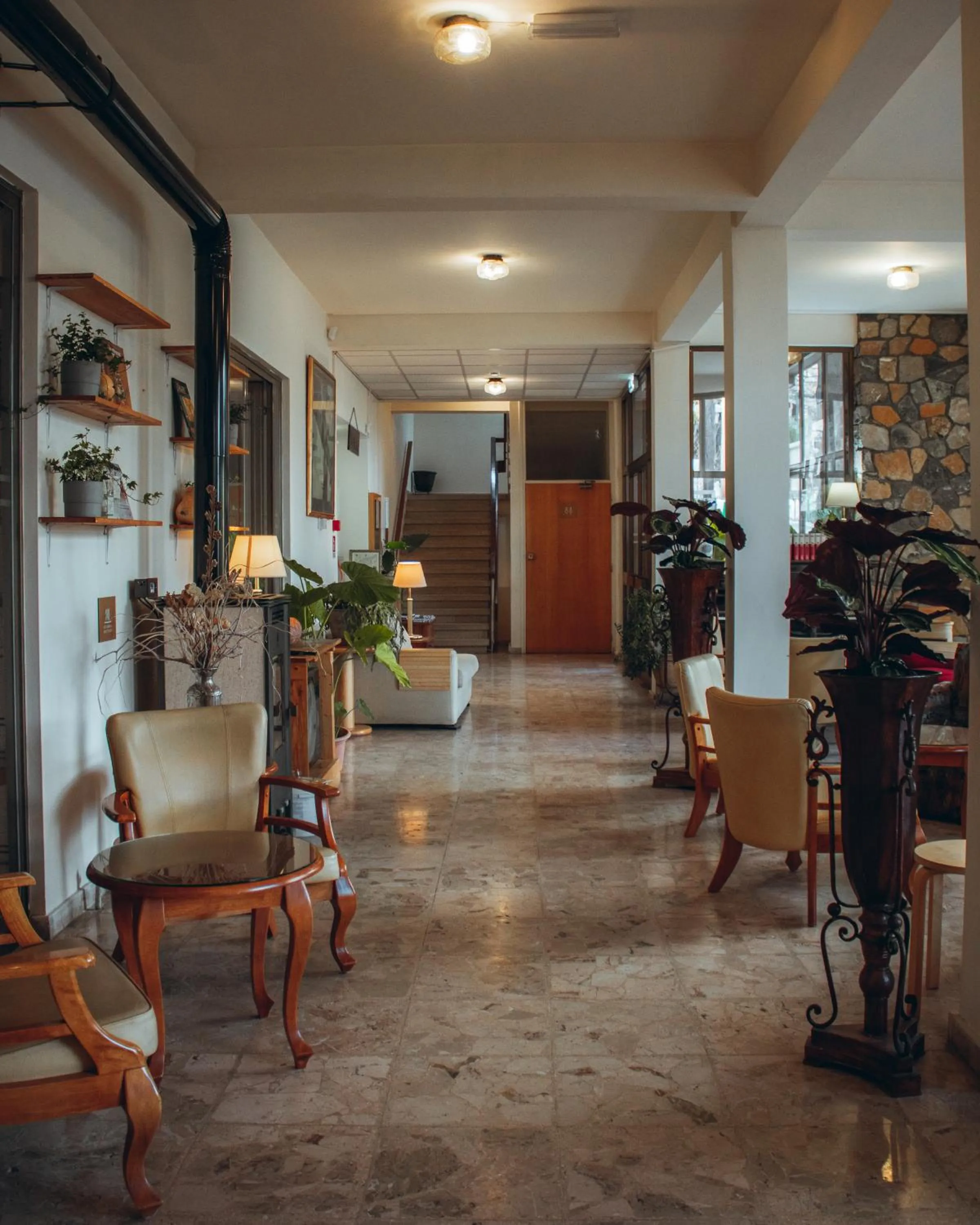 Lobby or reception in Kallithea INN