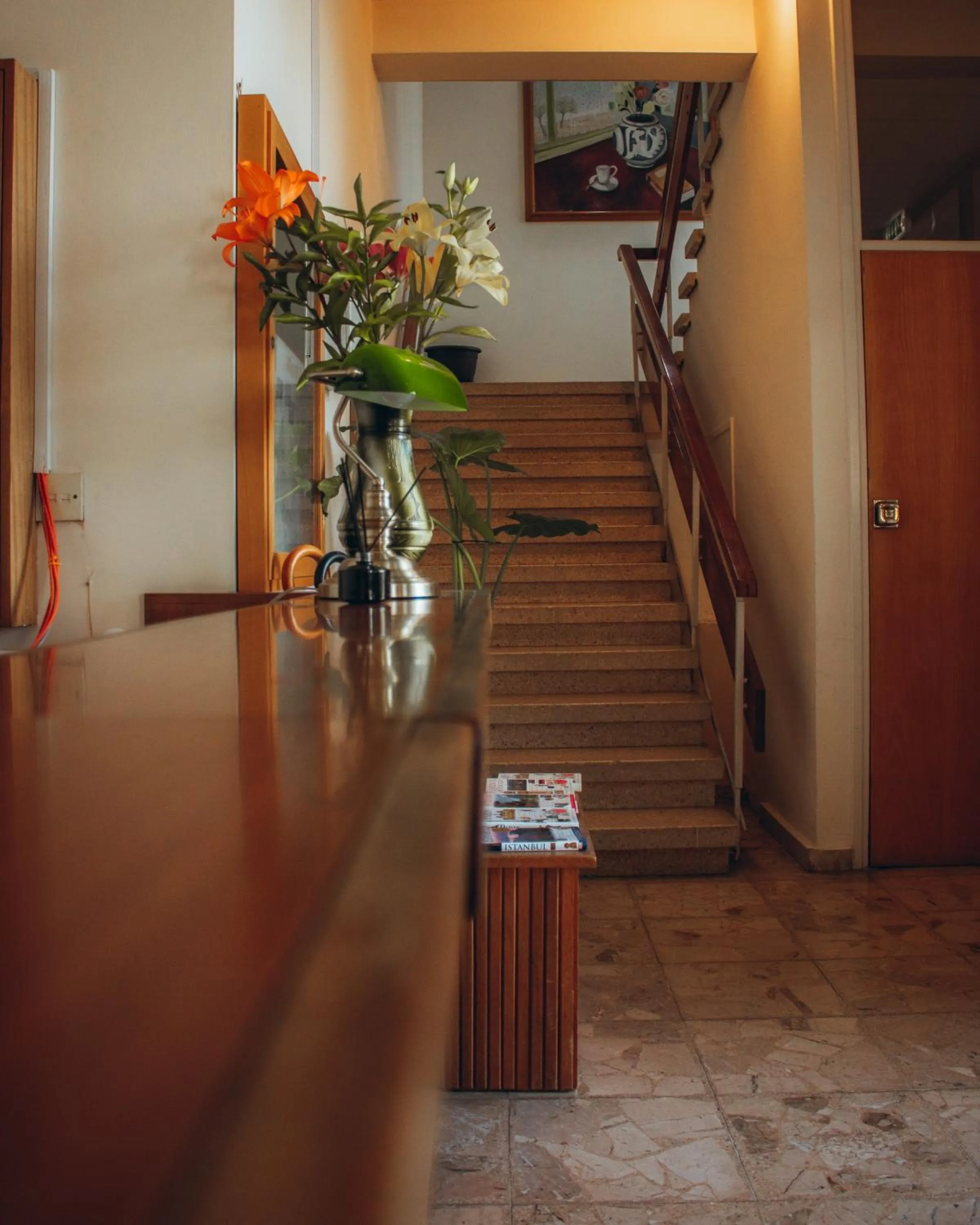 Lobby or reception in Kallithea INN