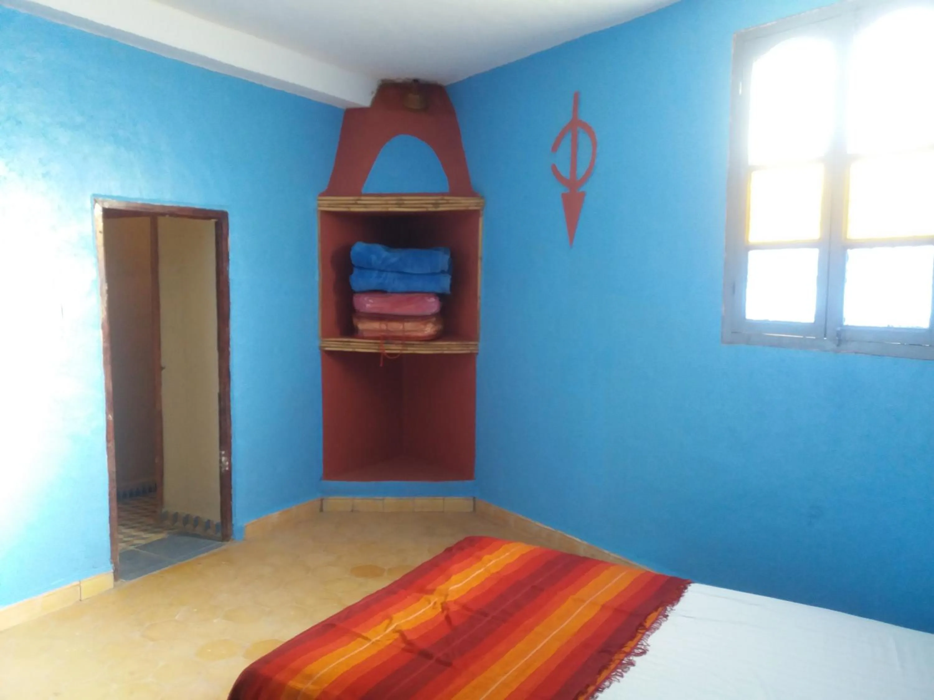 View (from property/room), Bed in Chez Belkacem