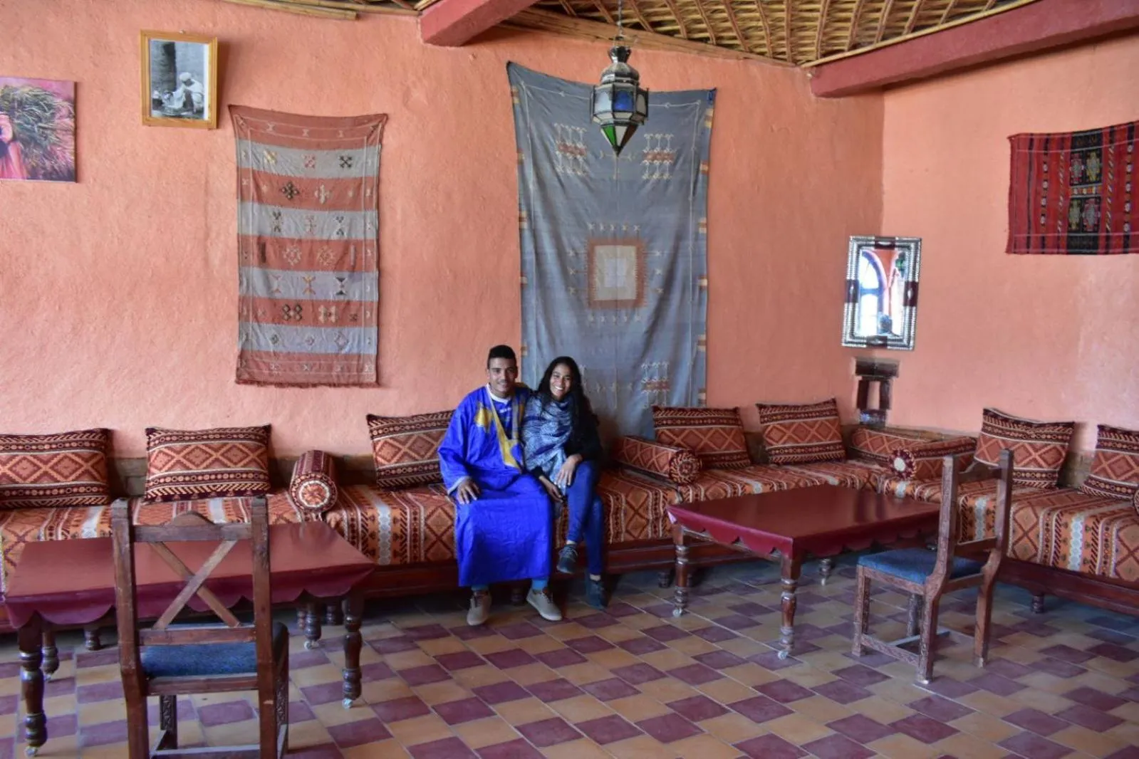 Communal lounge/ TV room in Chez Belkacem