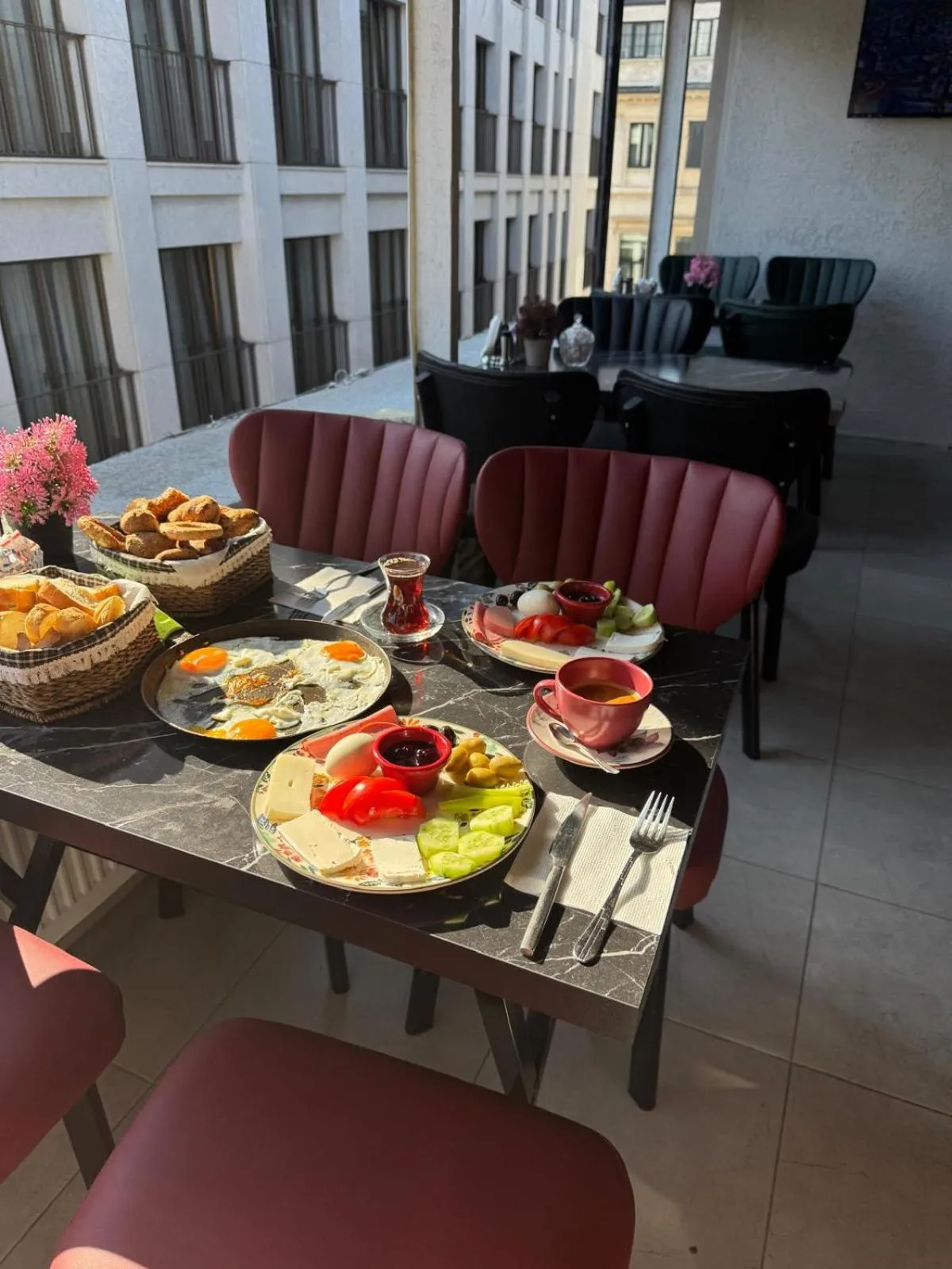 Breakfast in The balo pera hotel