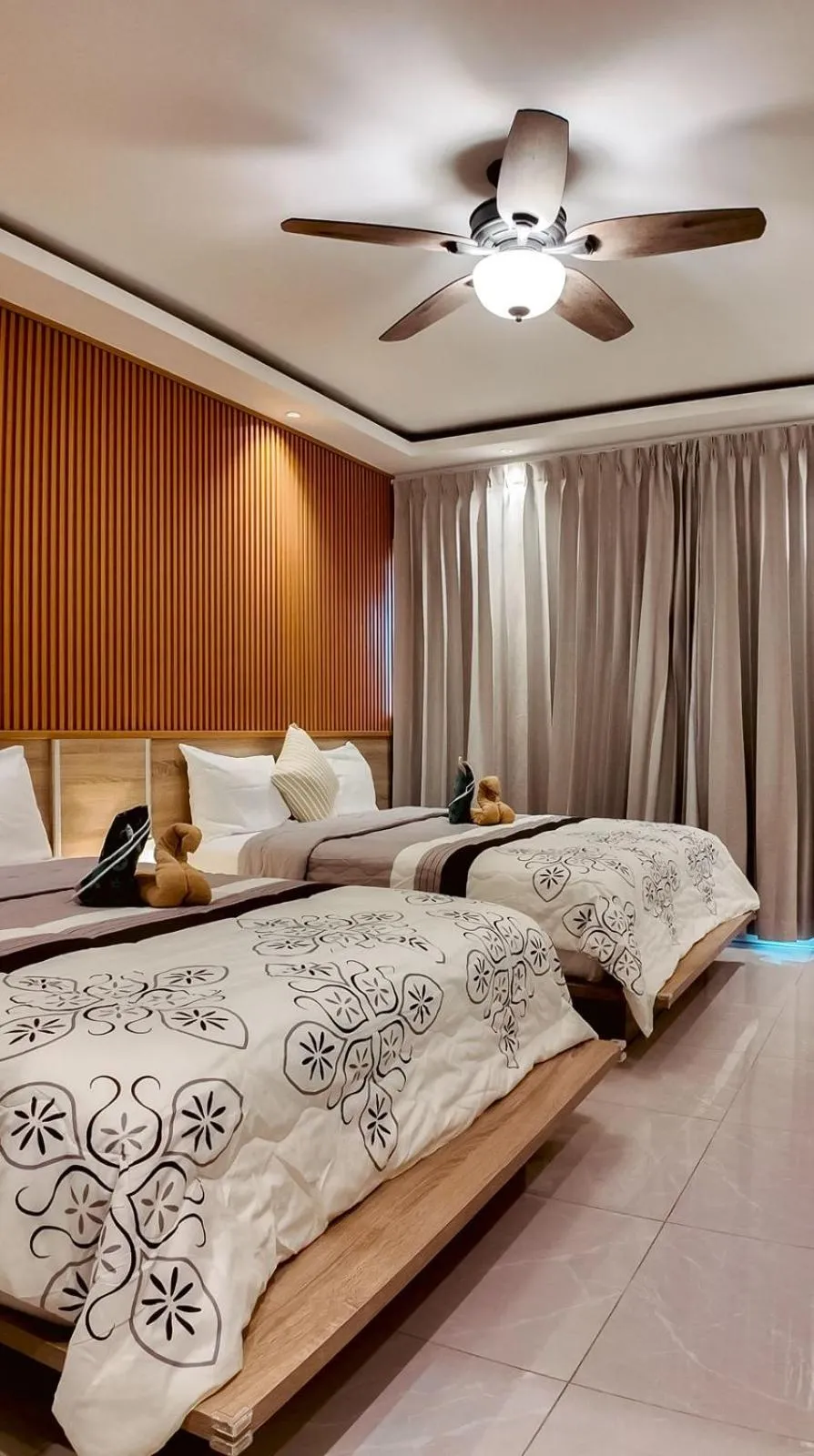 Bed in Soficu Hotel on the beach bayahibe