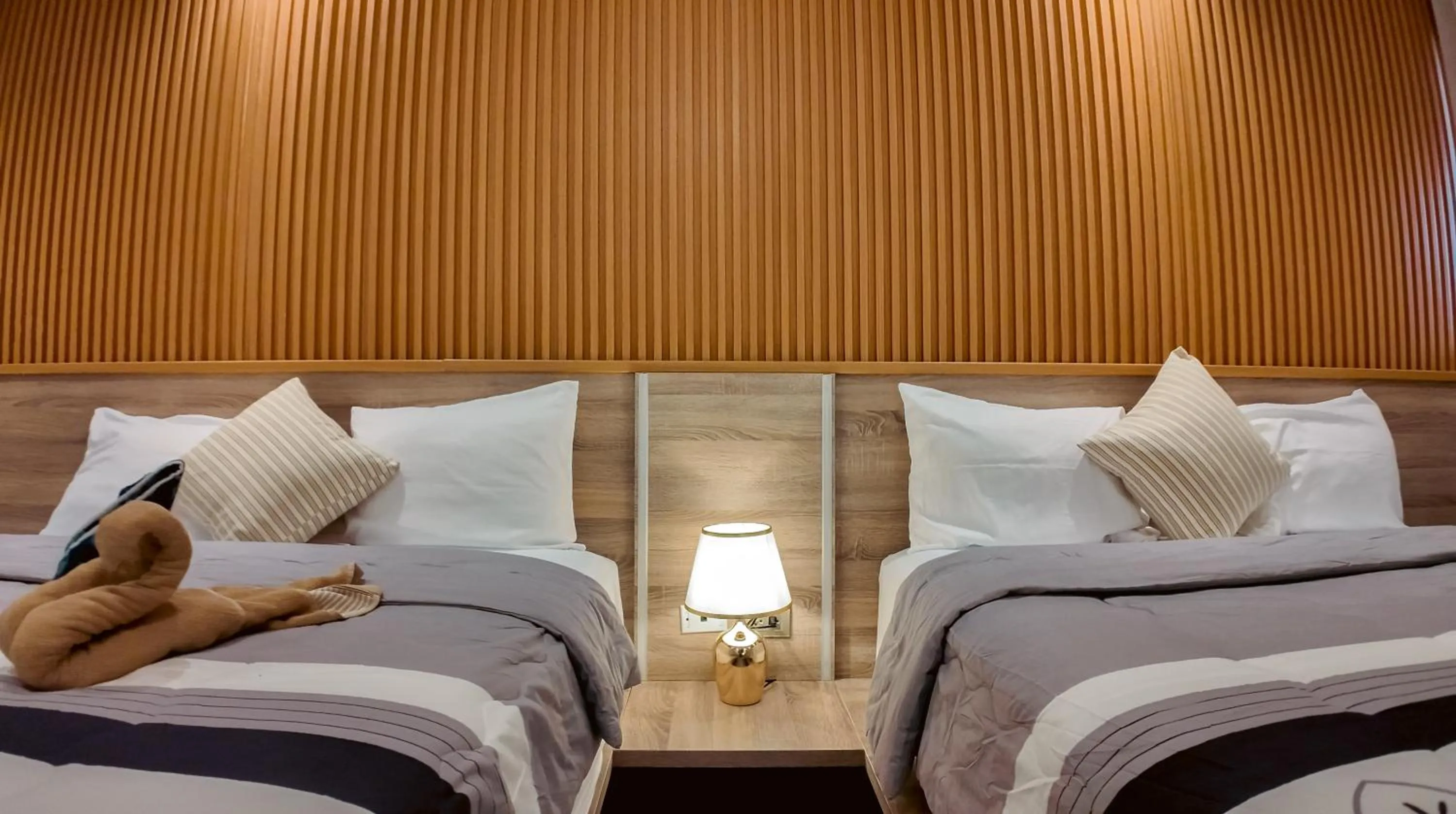 Bed in Soficu Hotel on the beach bayahibe