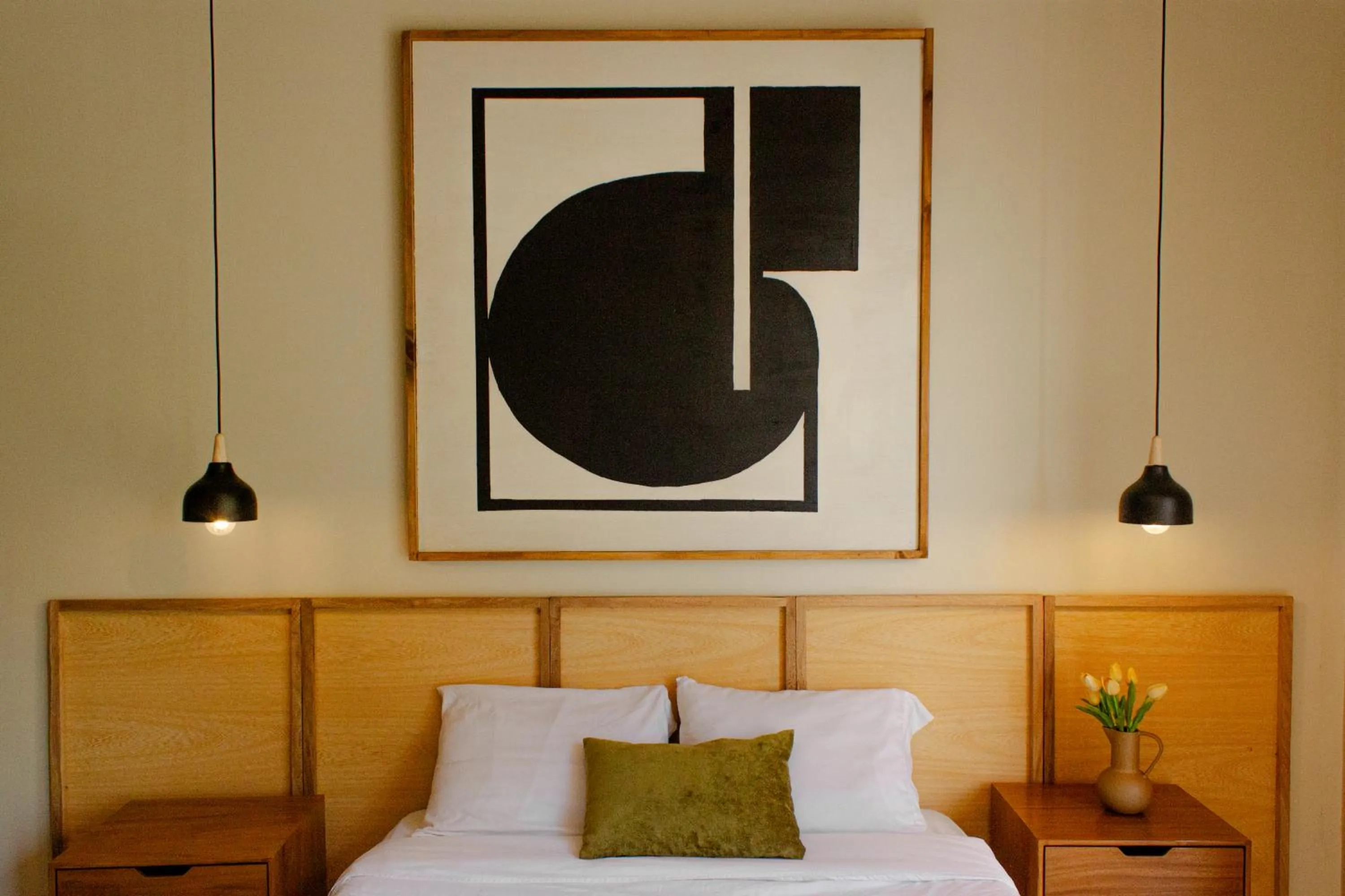 Bed in DHaus Guadalajara Country Club