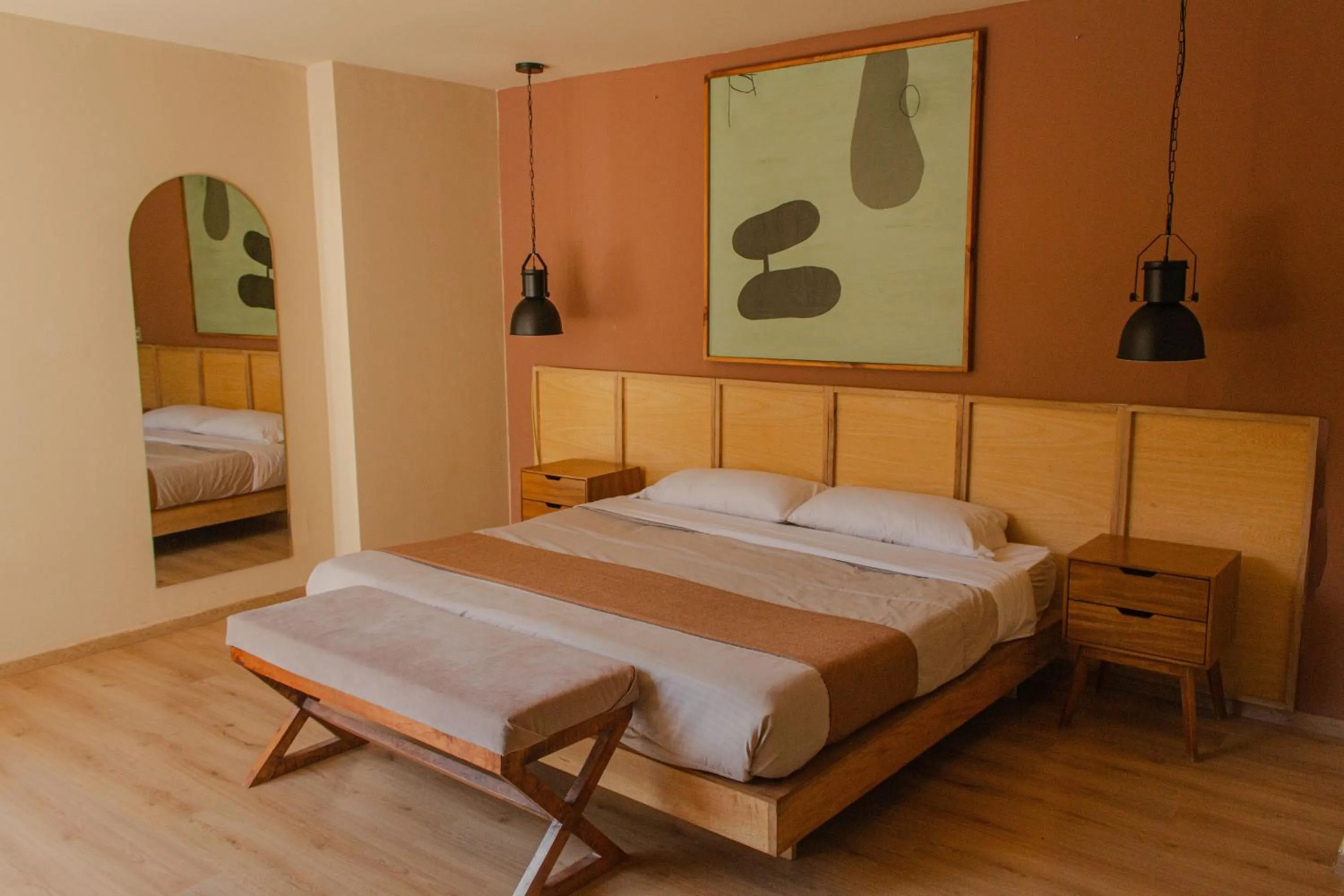 Bed in DHaus Guadalajara Country Club