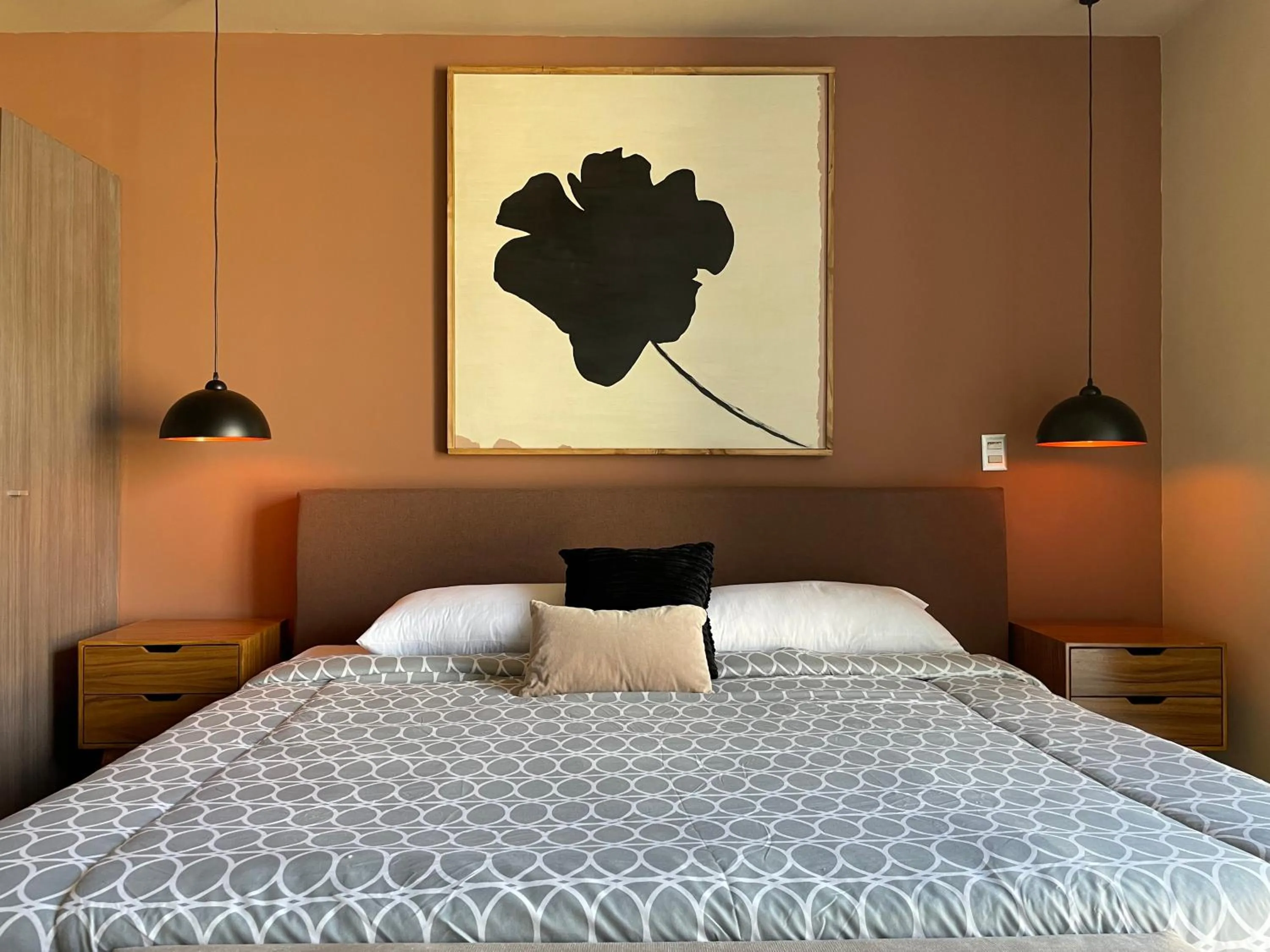 Bed in DHaus Guadalajara Country Club