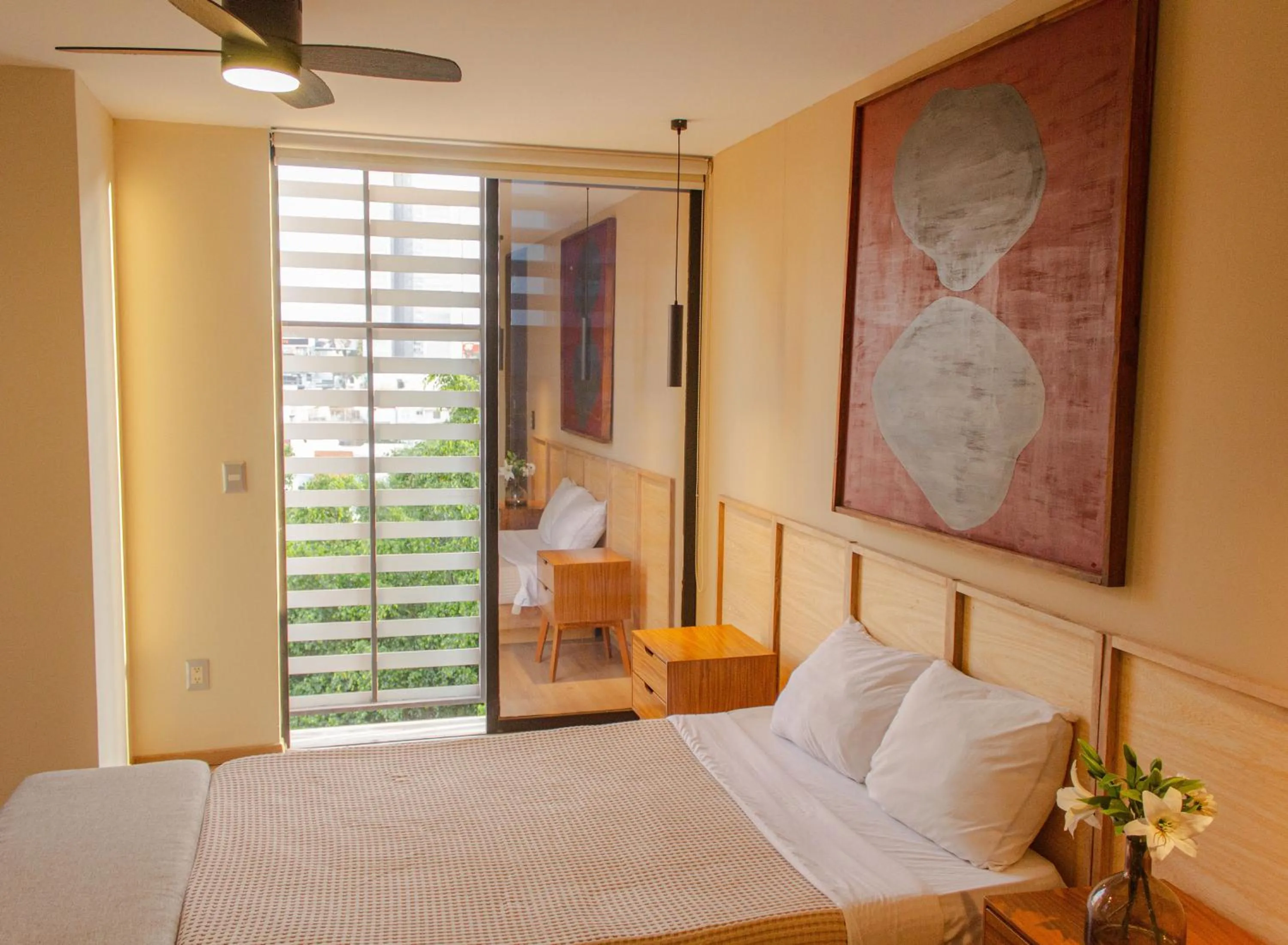 Bed in DHaus Guadalajara Country Club