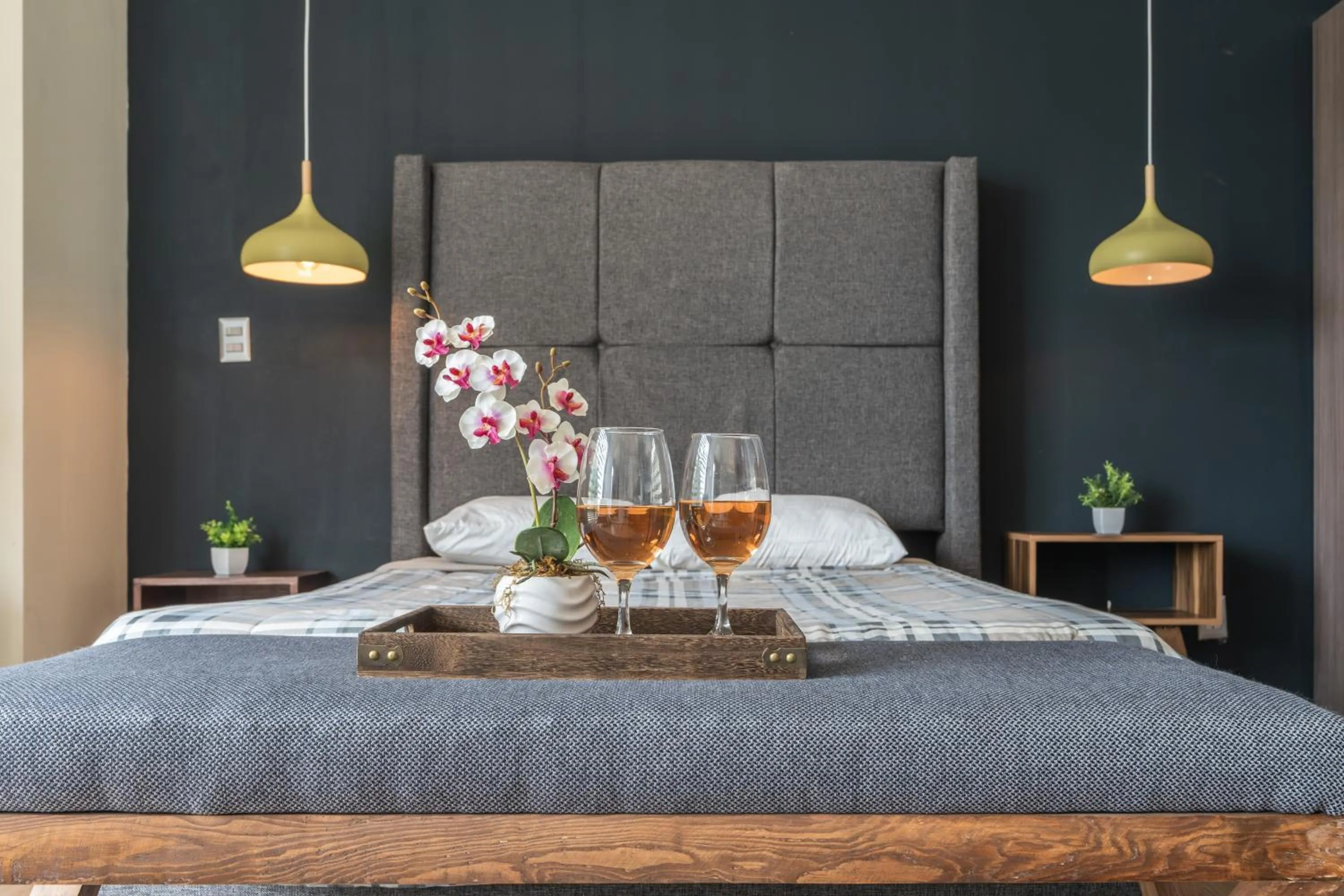 Bed in DHaus Guadalajara Country Club