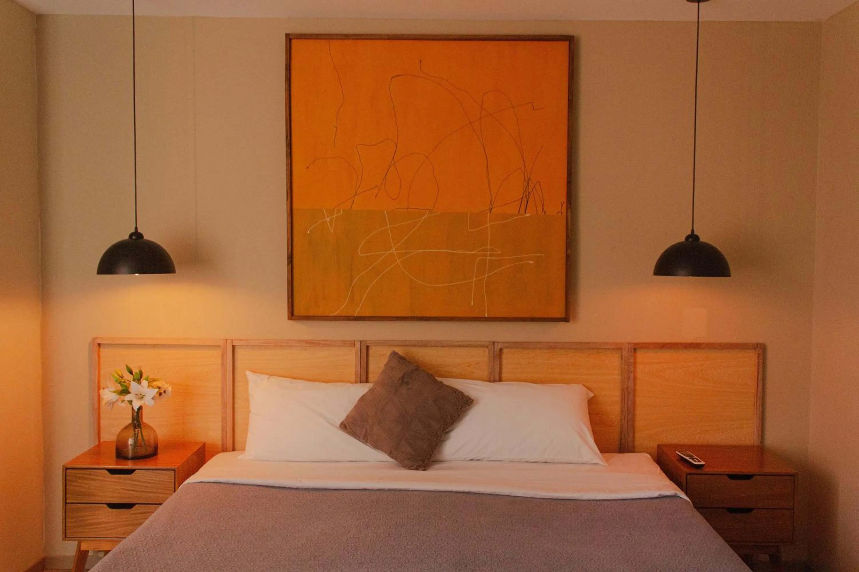 Bed in DHaus Guadalajara Country Club