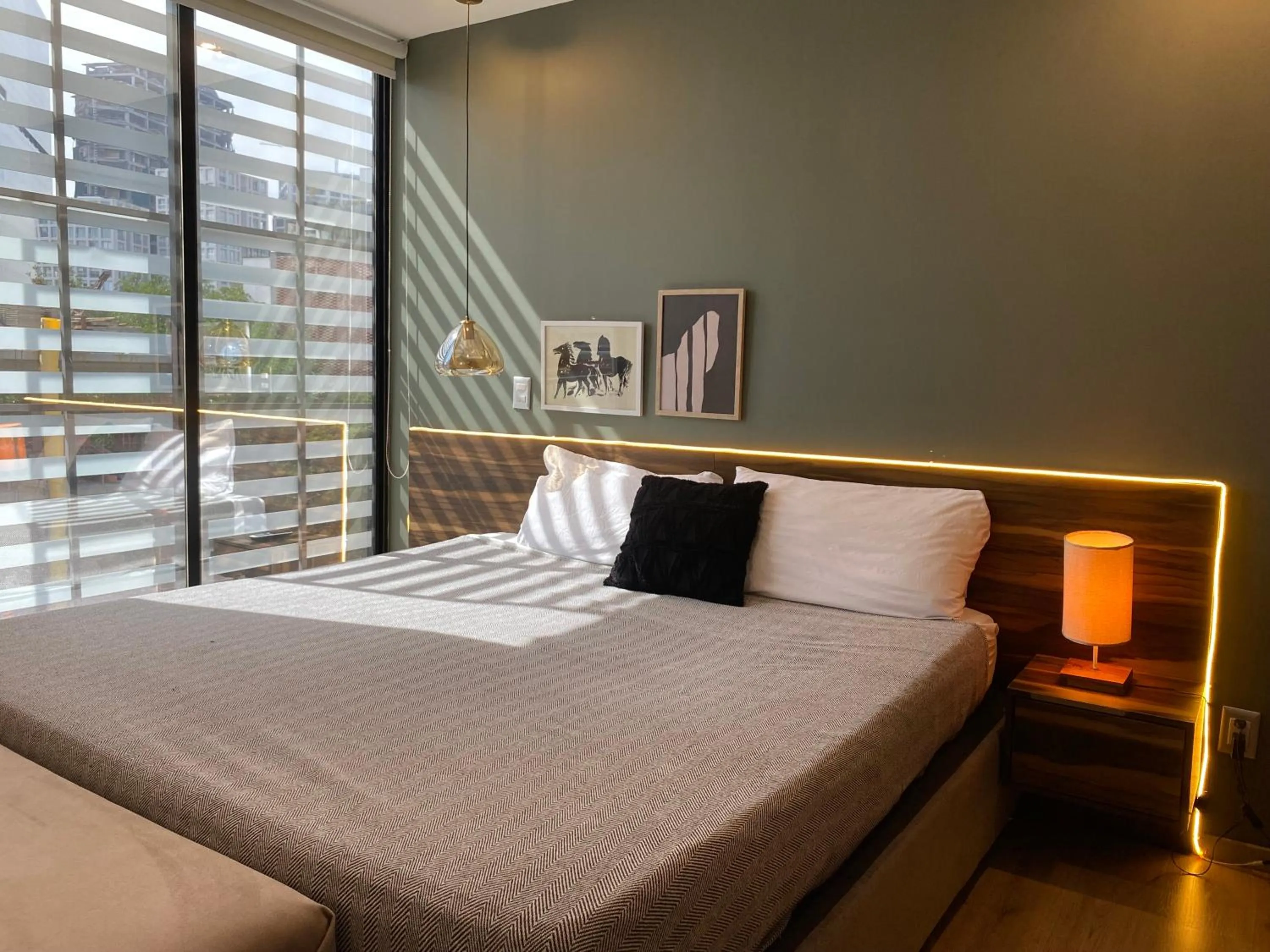 Bed in DHaus Guadalajara Country Club