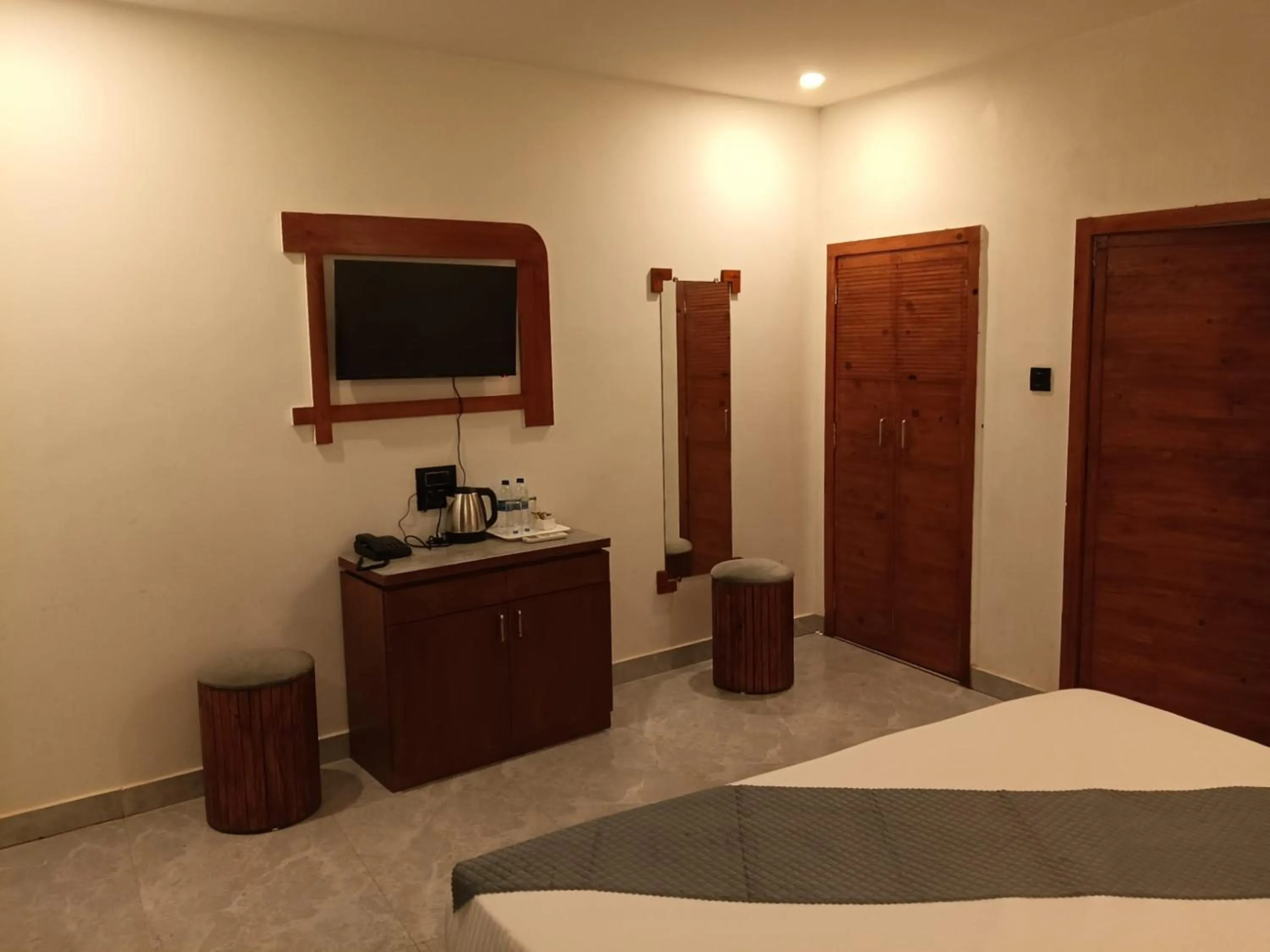 Bed in White Turtle Resort