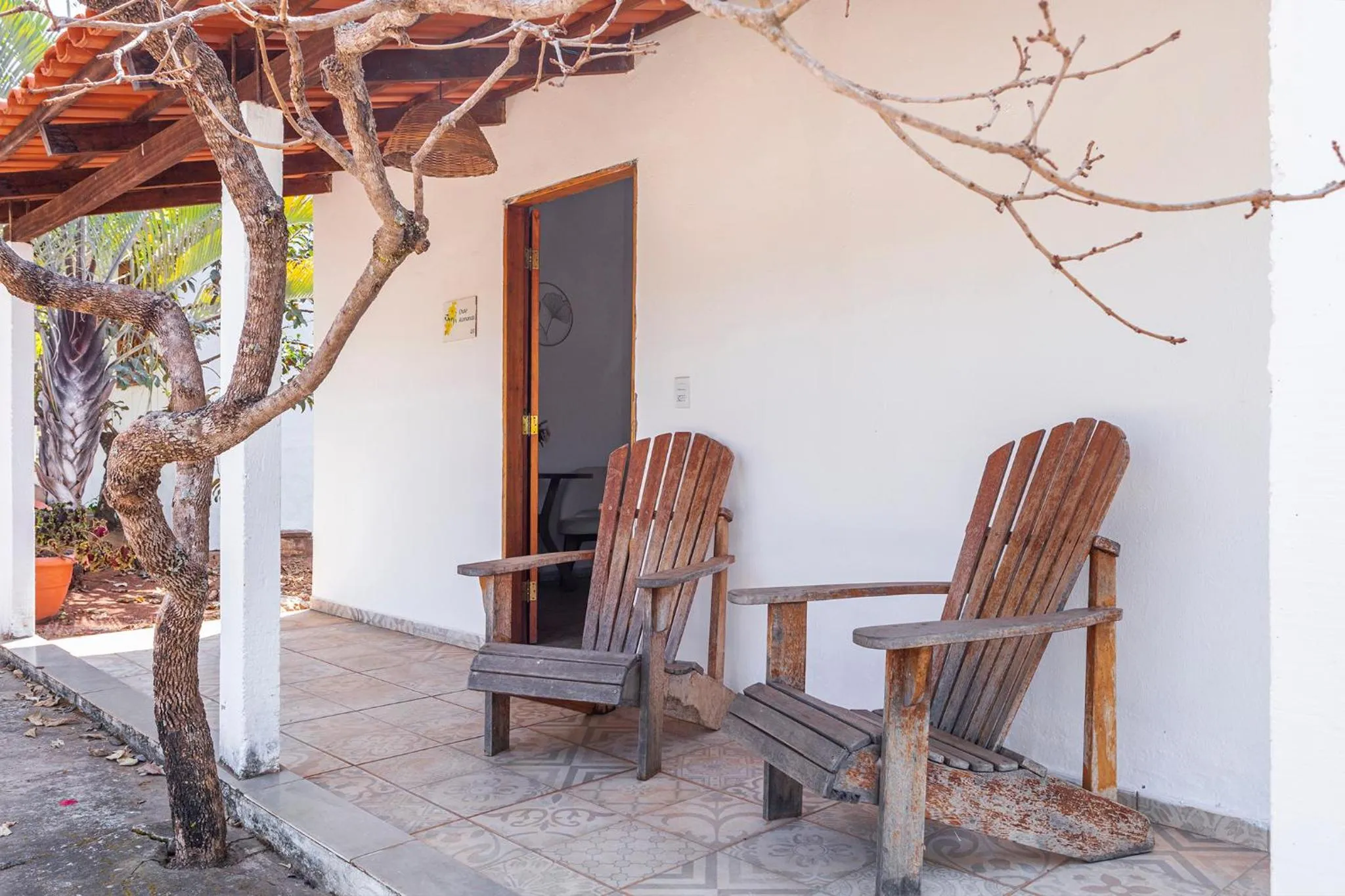 Patio in Pousada Vereda da Serra