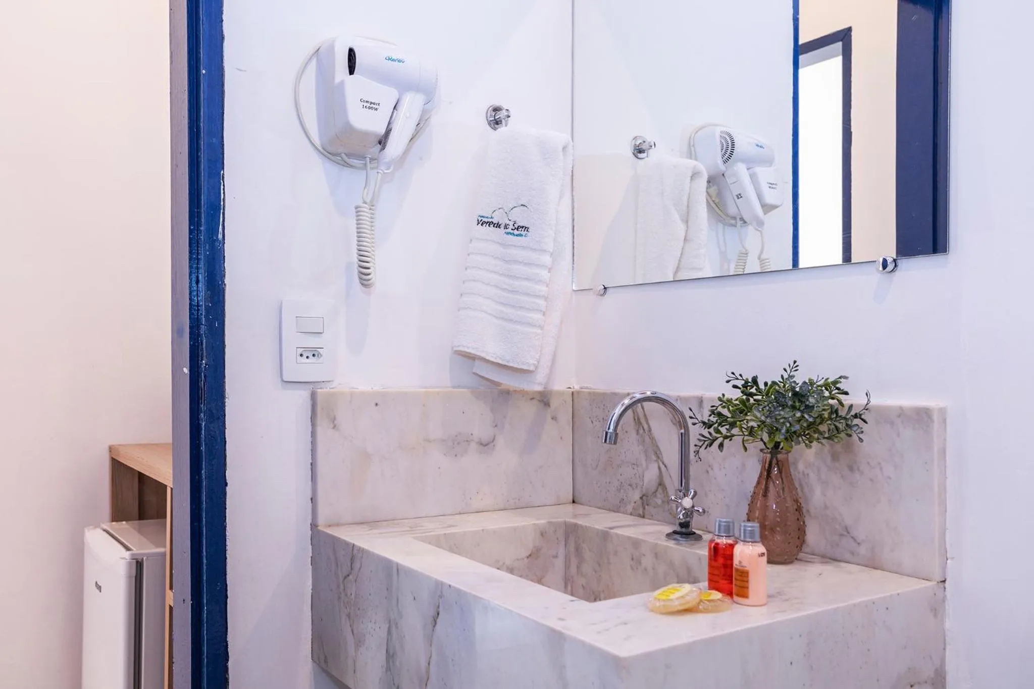 Bathroom in Pousada Vereda da Serra