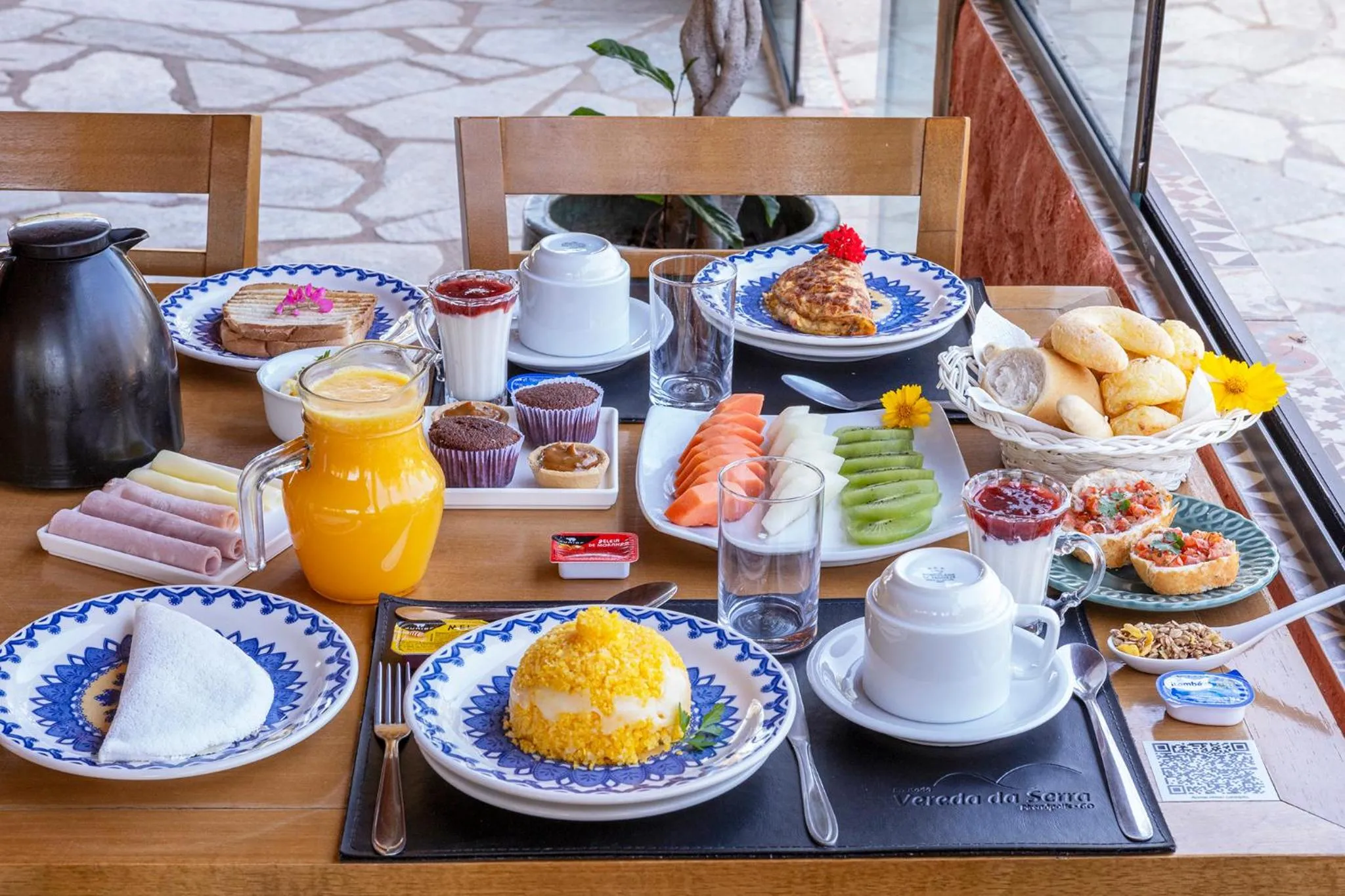 Breakfast in Pousada Vereda da Serra