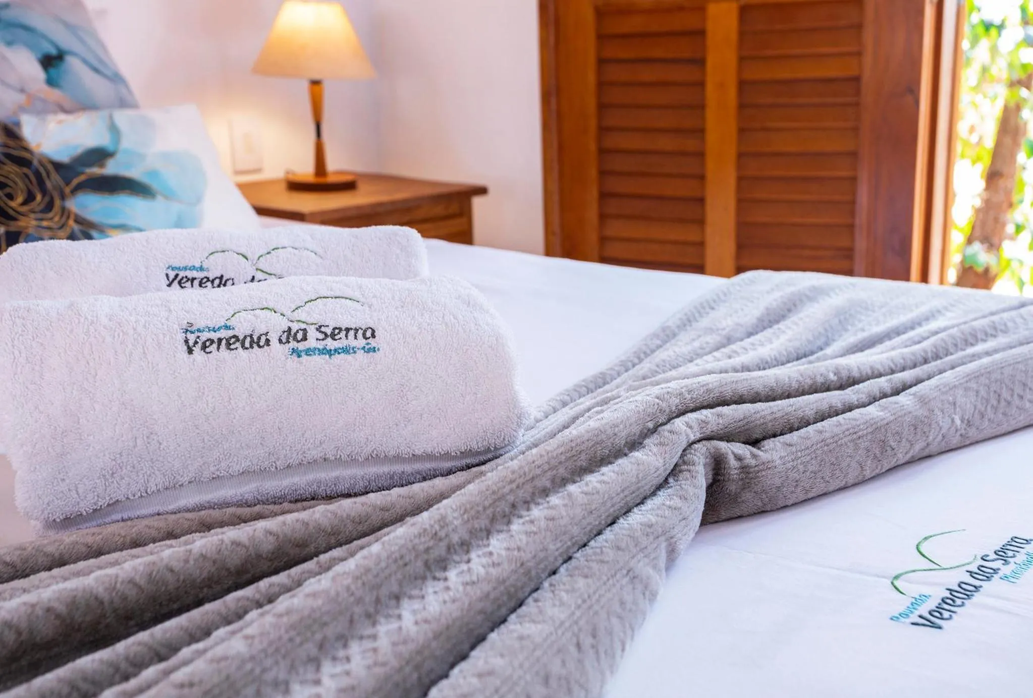 Area and facilities, Bed in Pousada Vereda da Serra