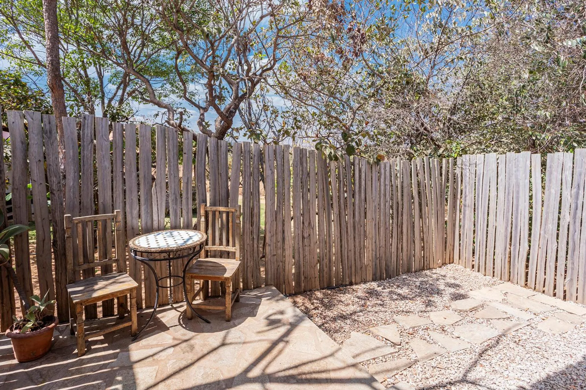 Patio in Pousada Vereda da Serra