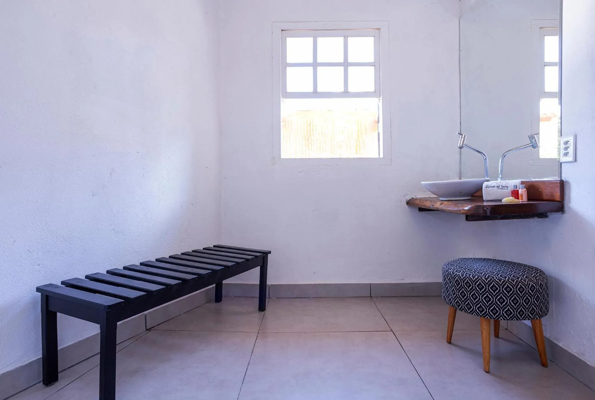 Bathroom in Pousada Vereda da Serra