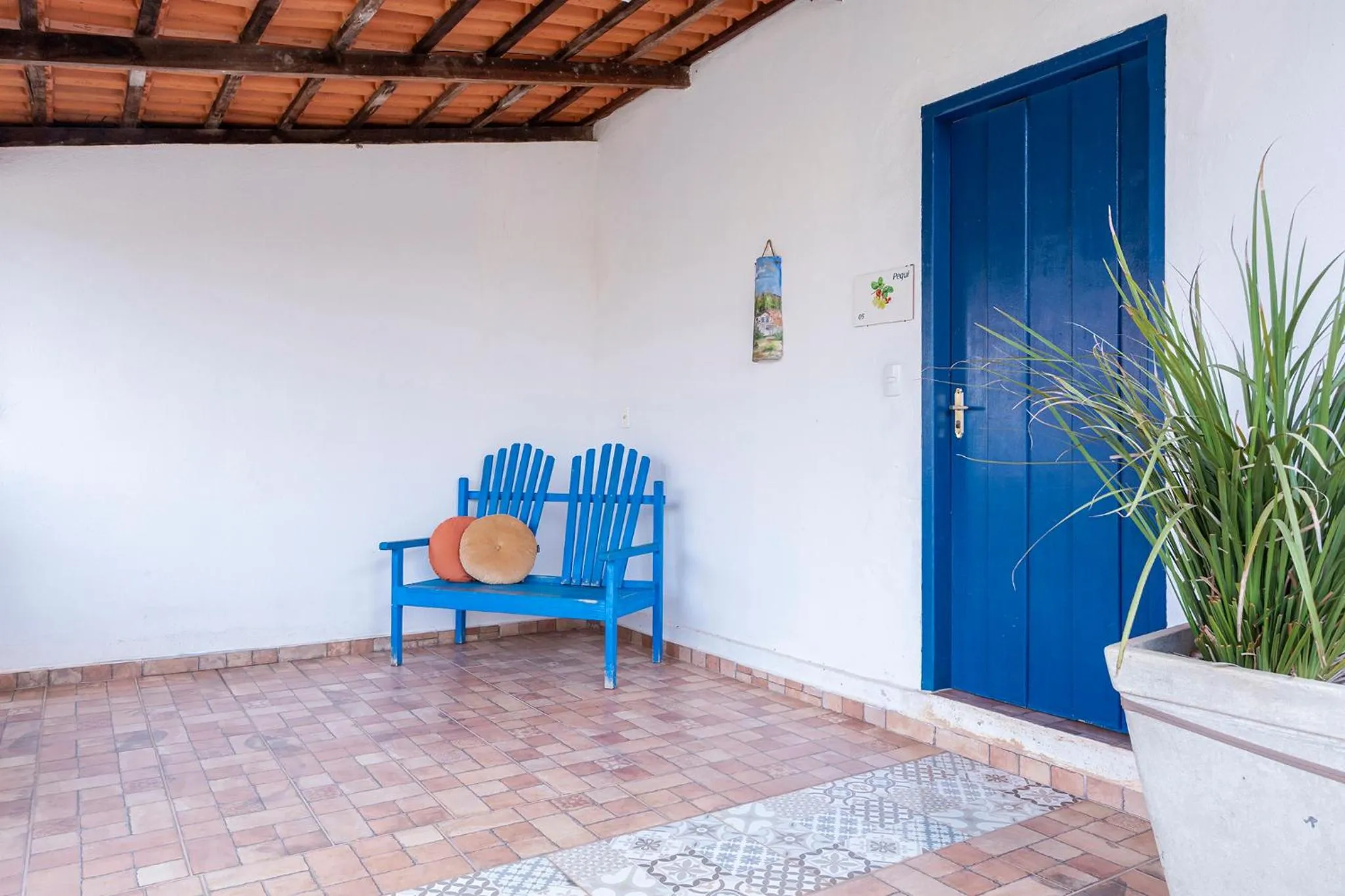 Patio in Pousada Vereda da Serra