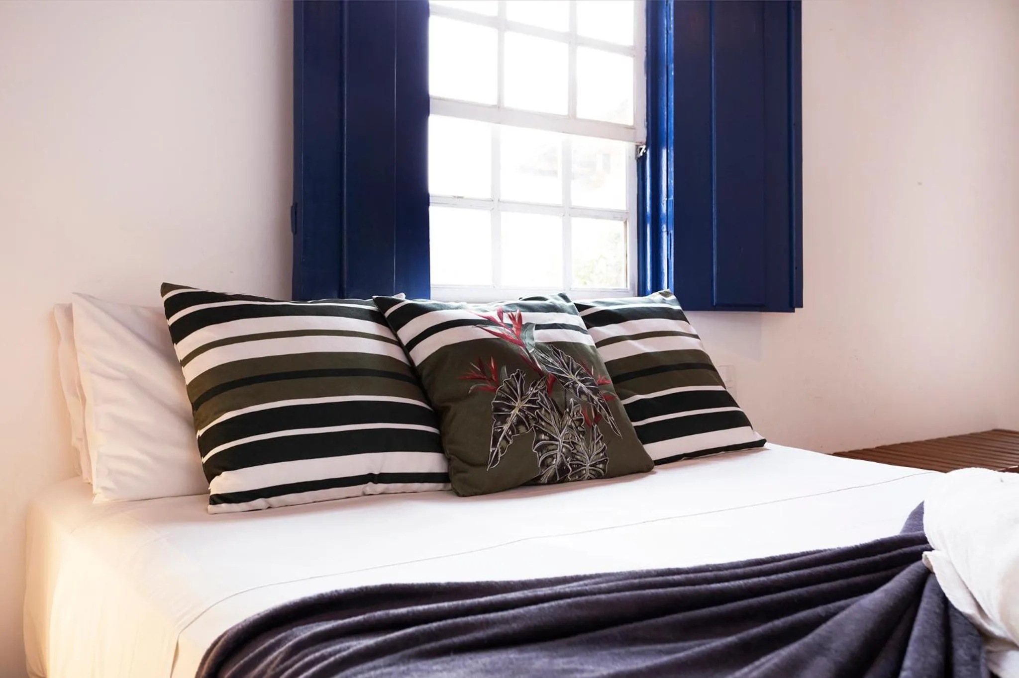 Bed in Pousada Vereda da Serra