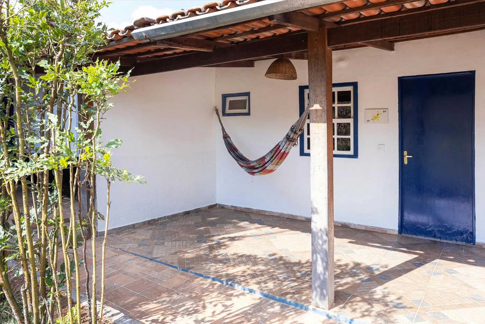 Patio in Pousada Vereda da Serra