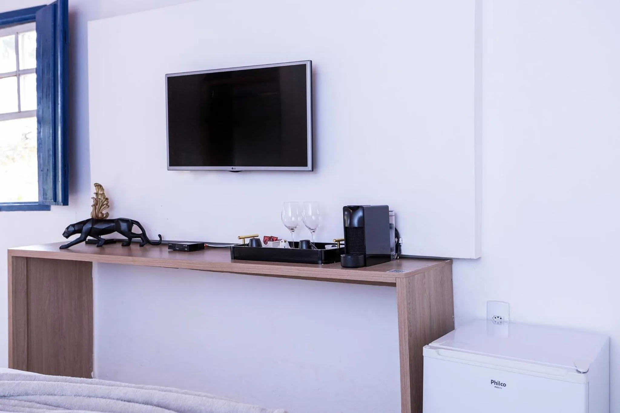 TV and multimedia in Pousada Vereda da Serra