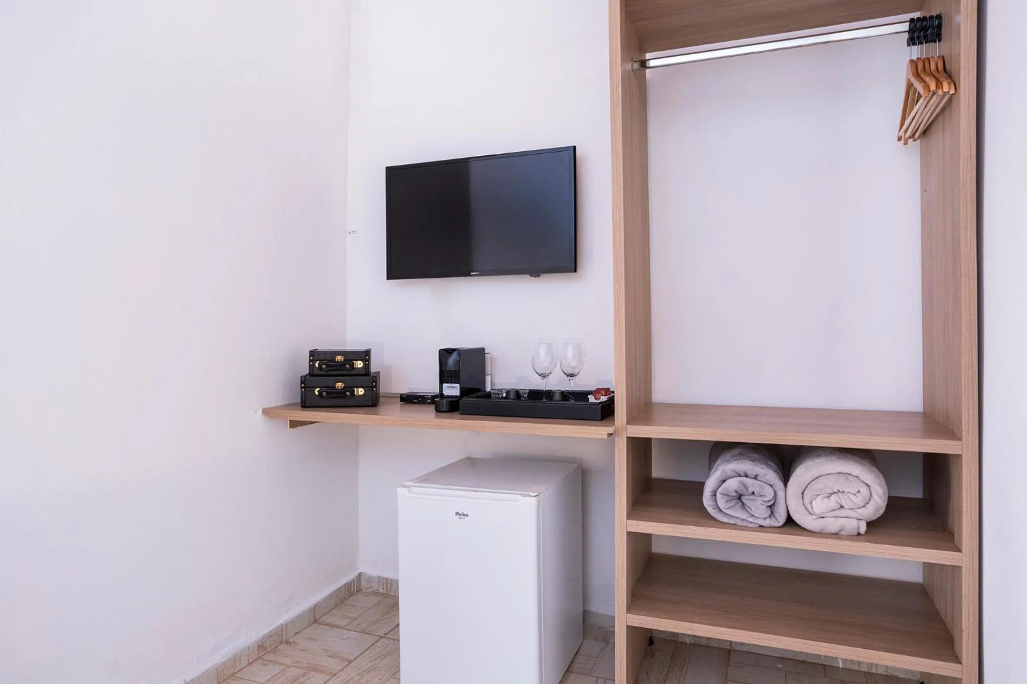 TV and multimedia in Pousada Vereda da Serra