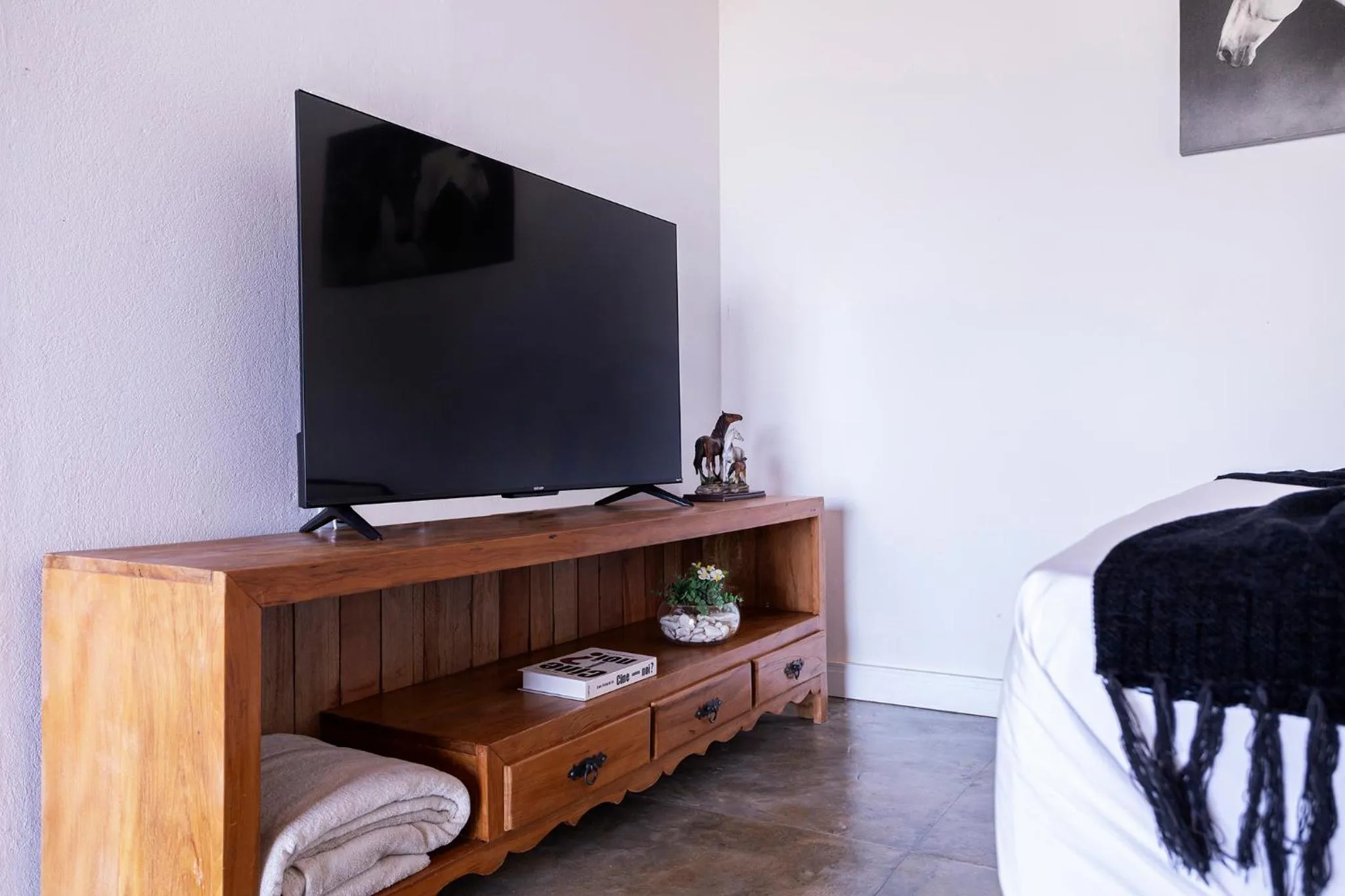 Bed in Pousada Vereda da Serra