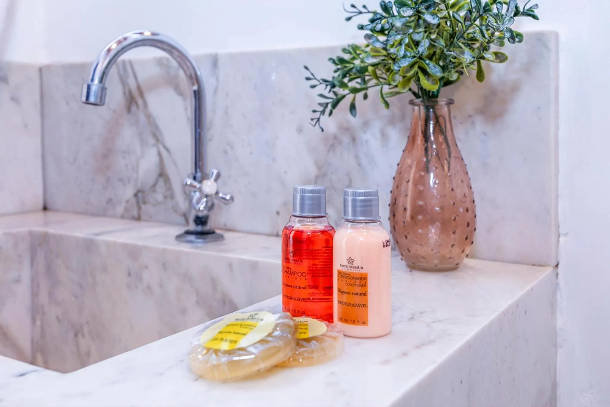 Bathroom in Pousada Vereda da Serra