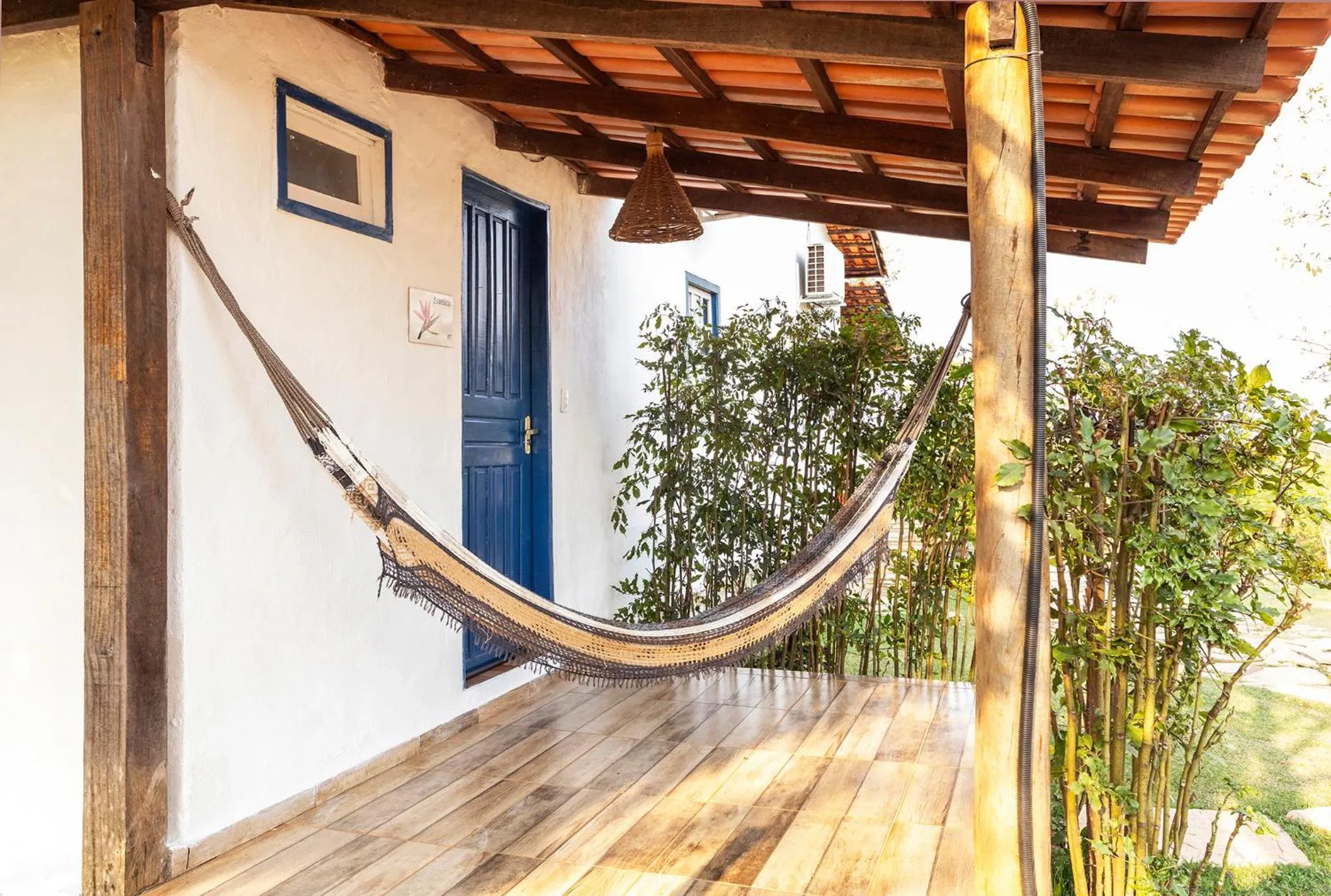 Patio in Pousada Vereda da Serra