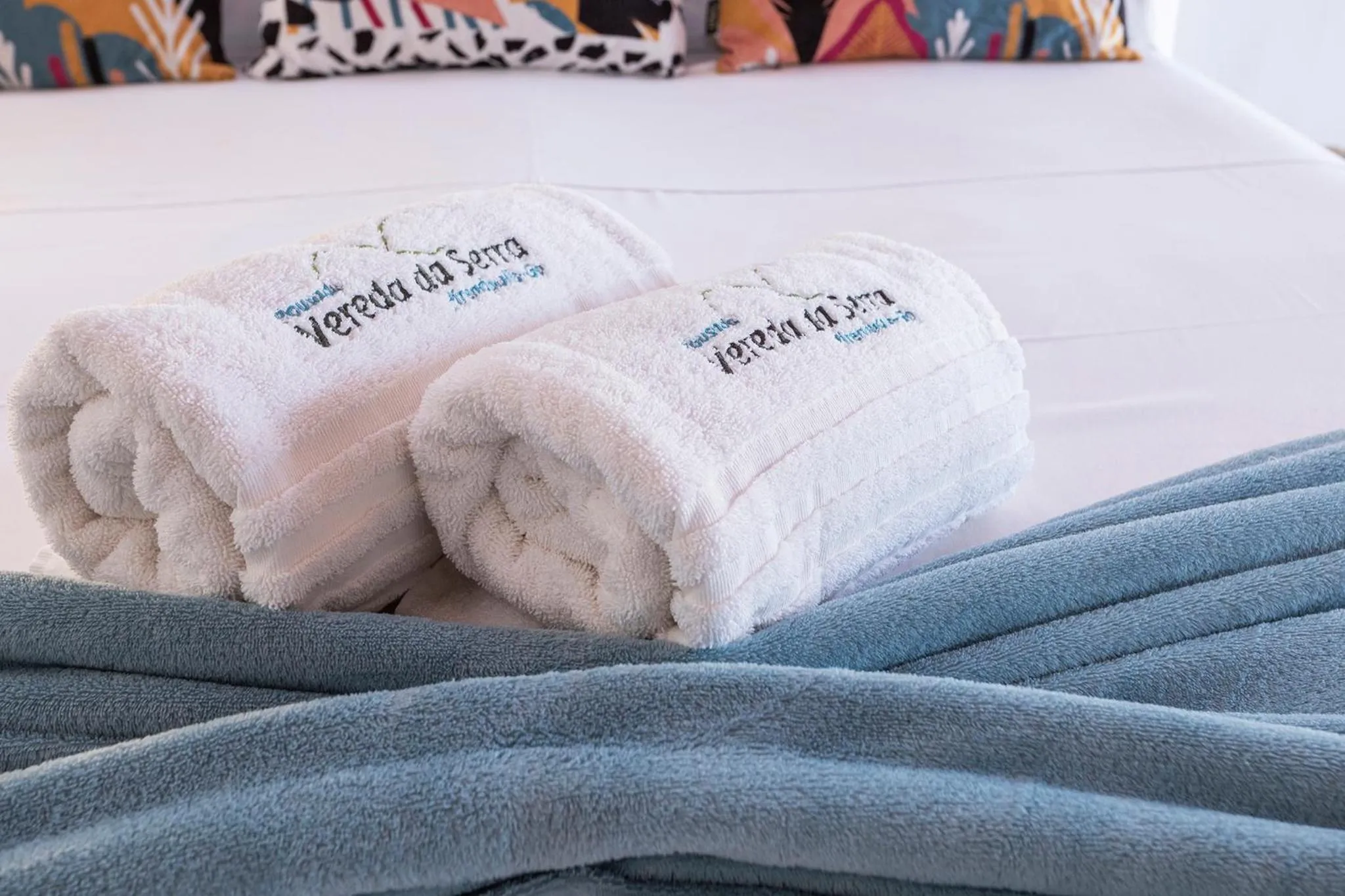 Bed in Pousada Vereda da Serra