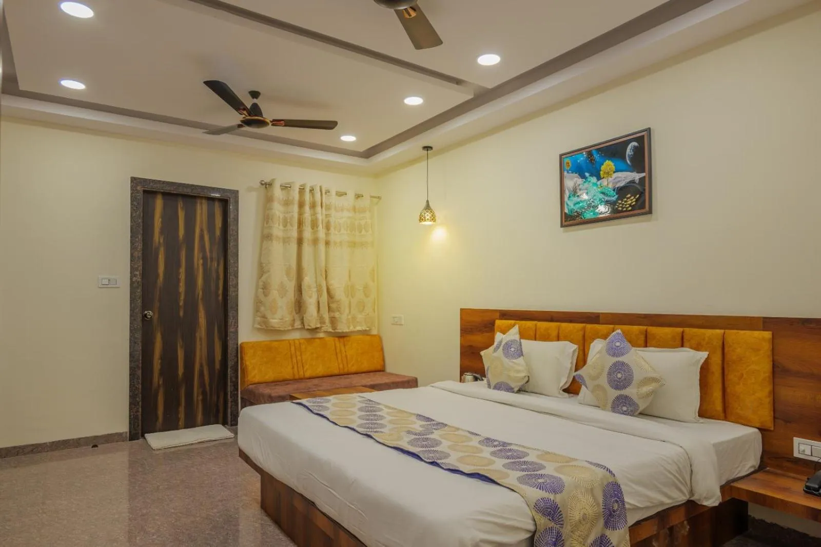 Bed in Hotel Dream Inn