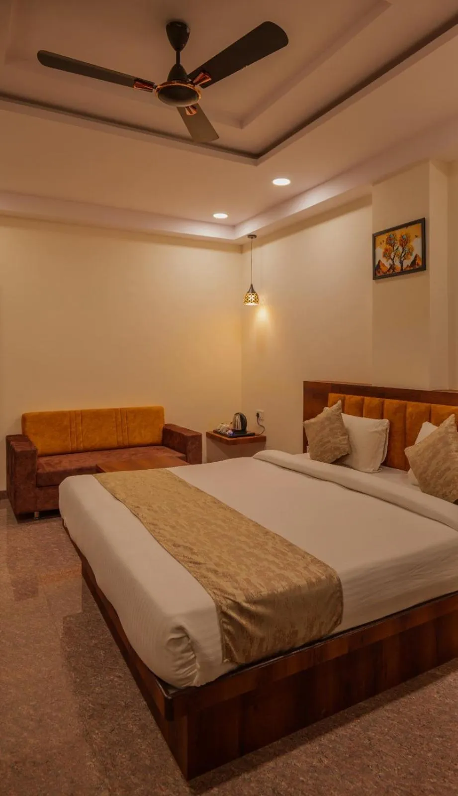 Bed in Hotel Dream Inn