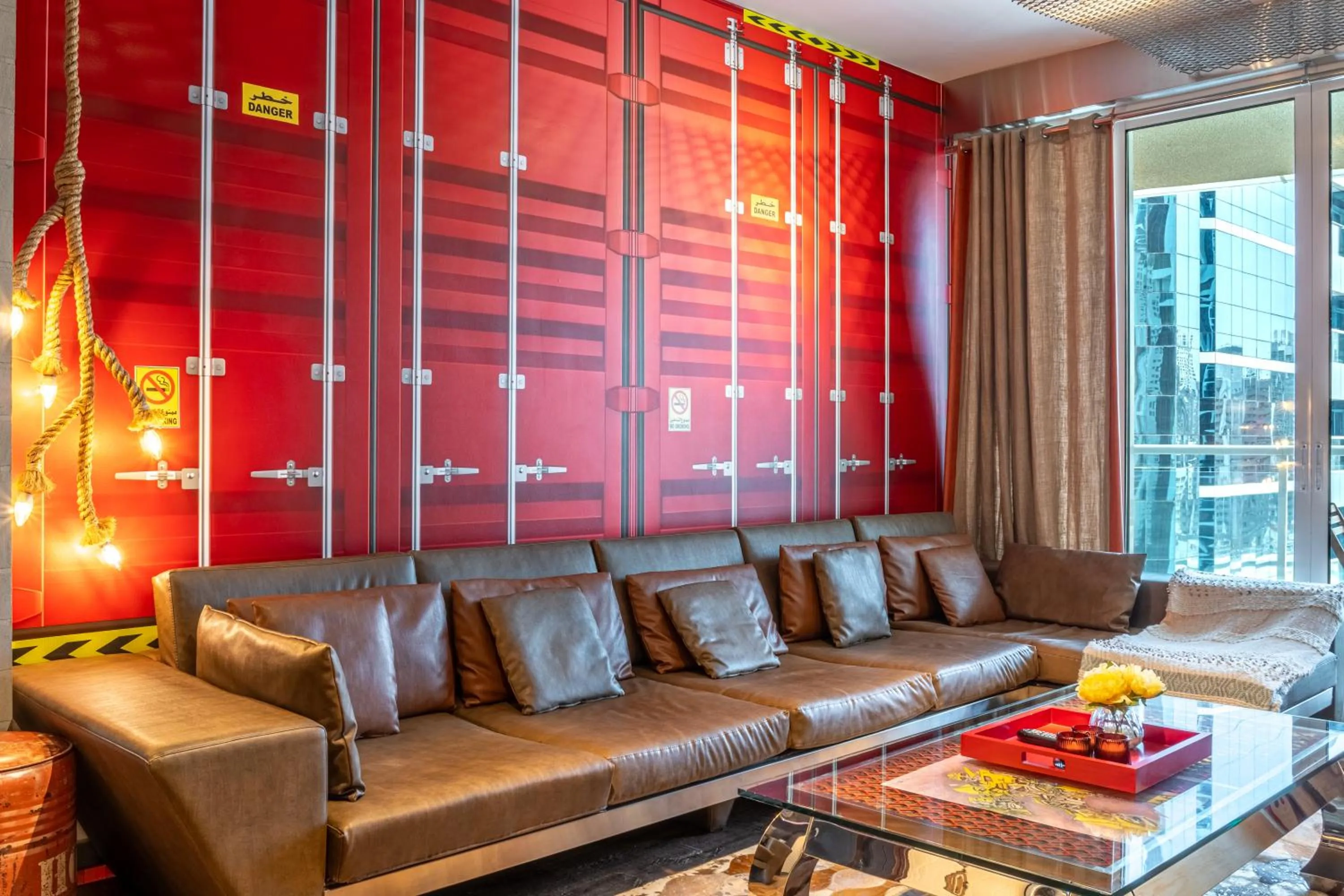 Seating area in Paradise of the Mind by Lagom