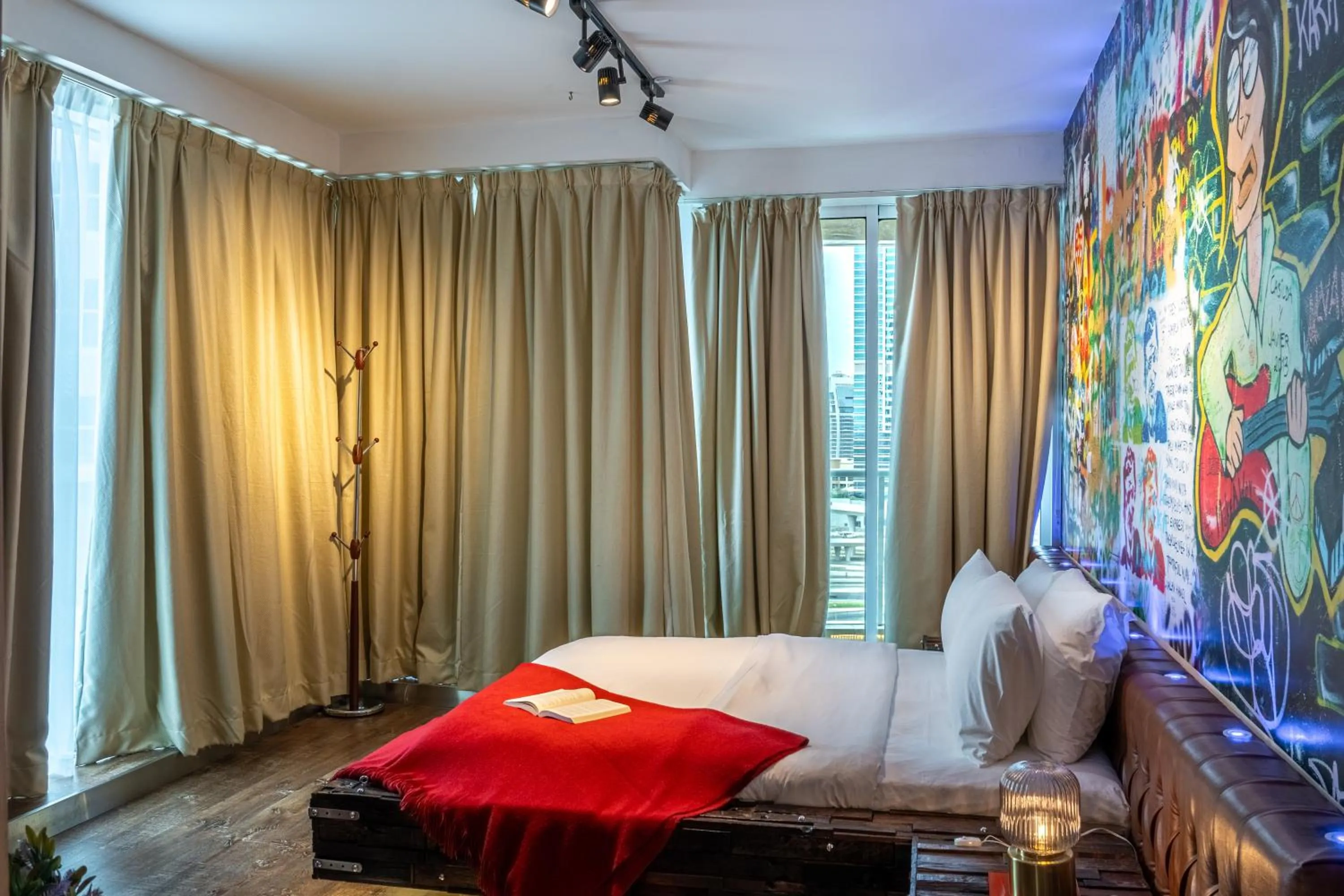 Bedroom, Bed in Paradise of the Mind by Lagom