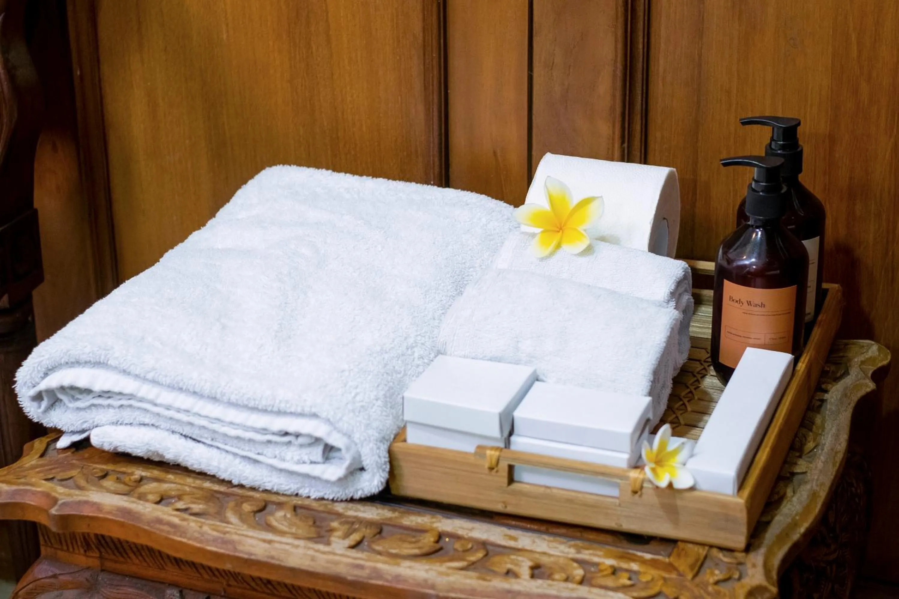 towels in Rumah Pesik Art & Heritage Hotel