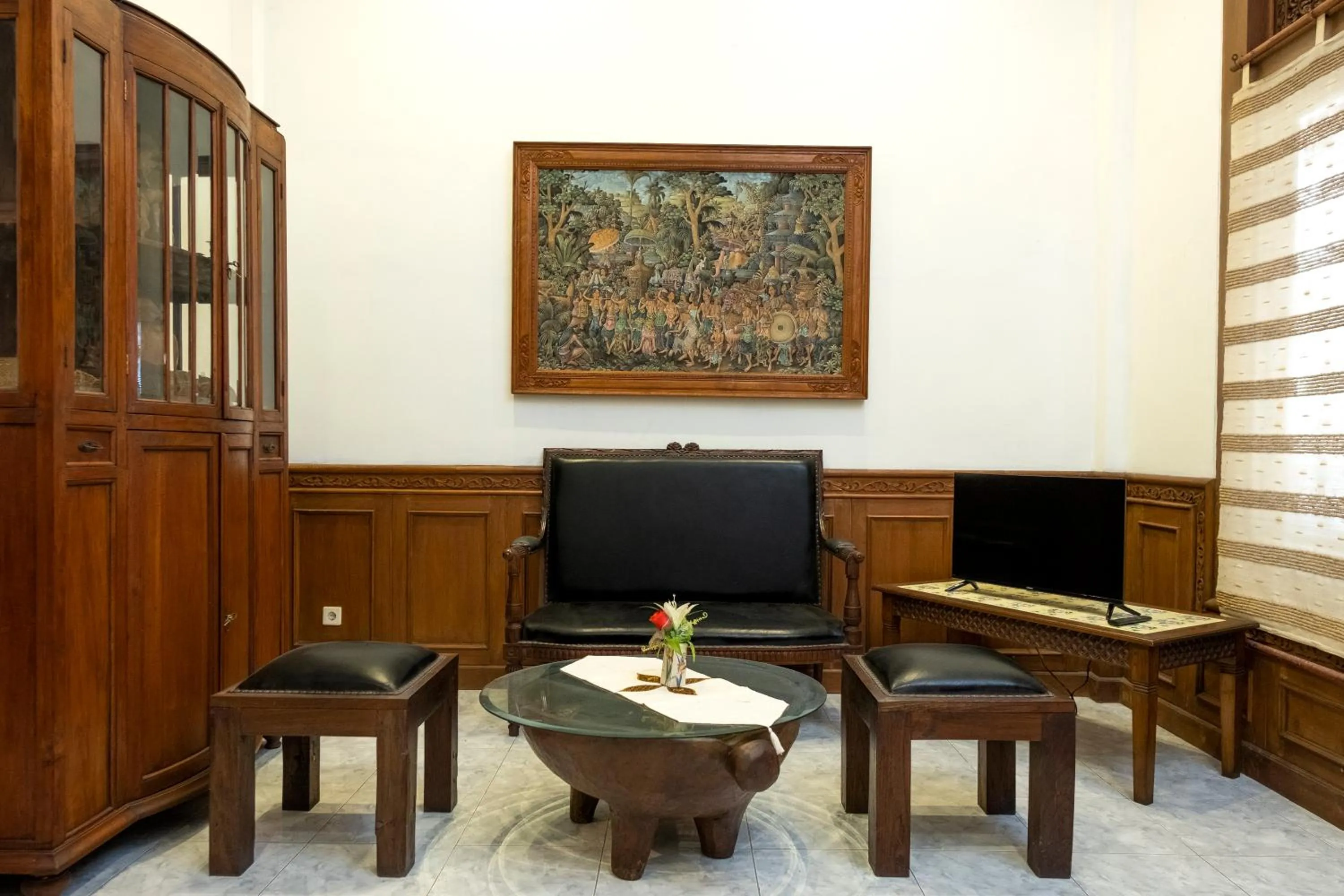 Living room in Rumah Pesik Art & Heritage Hotel