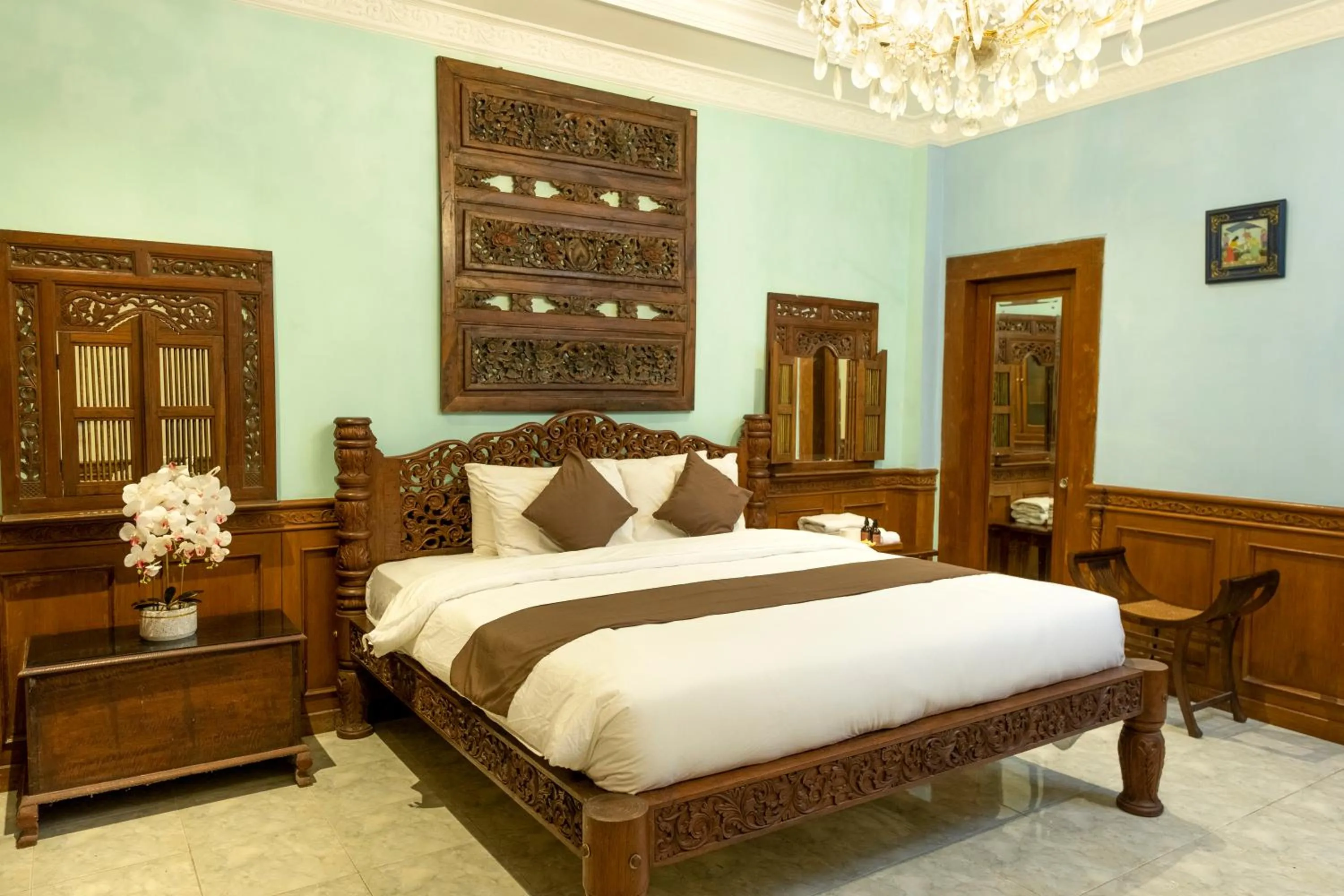 Bedroom, Bed in Rumah Pesik Art & Heritage Hotel