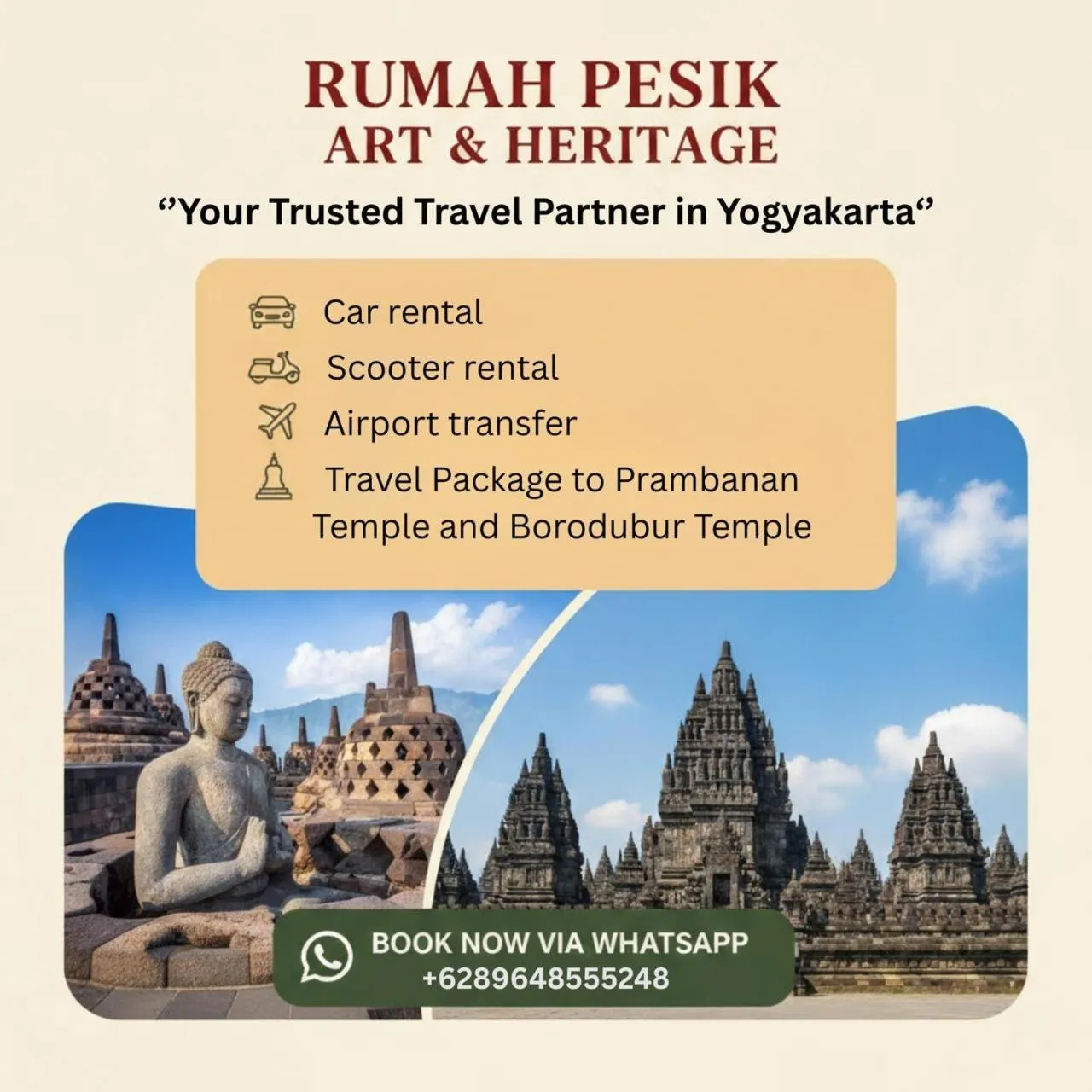 Property logo or sign in Rumah Pesik Art & Heritage Hotel