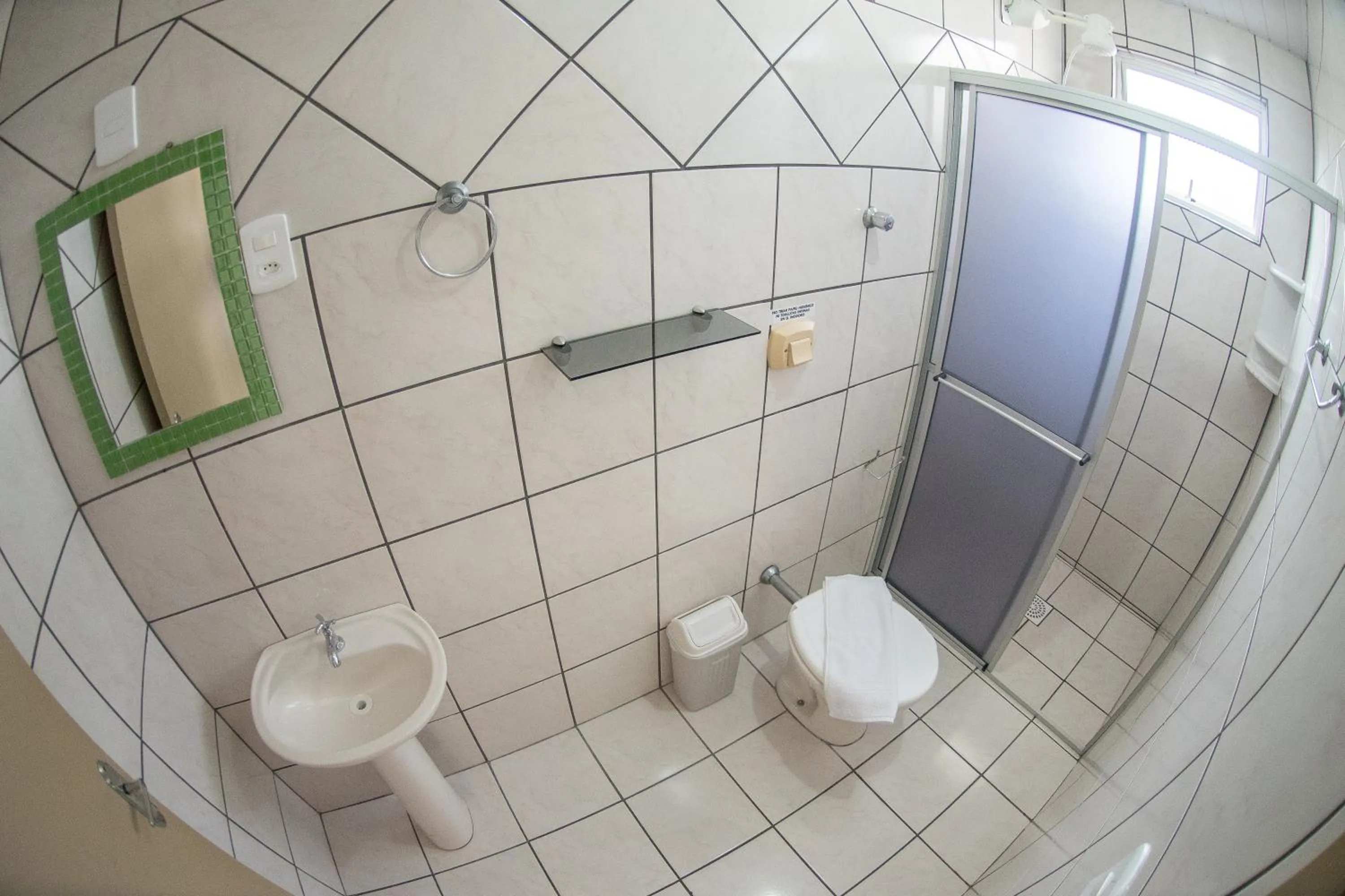 Bathroom in Pousada Dom Toazza