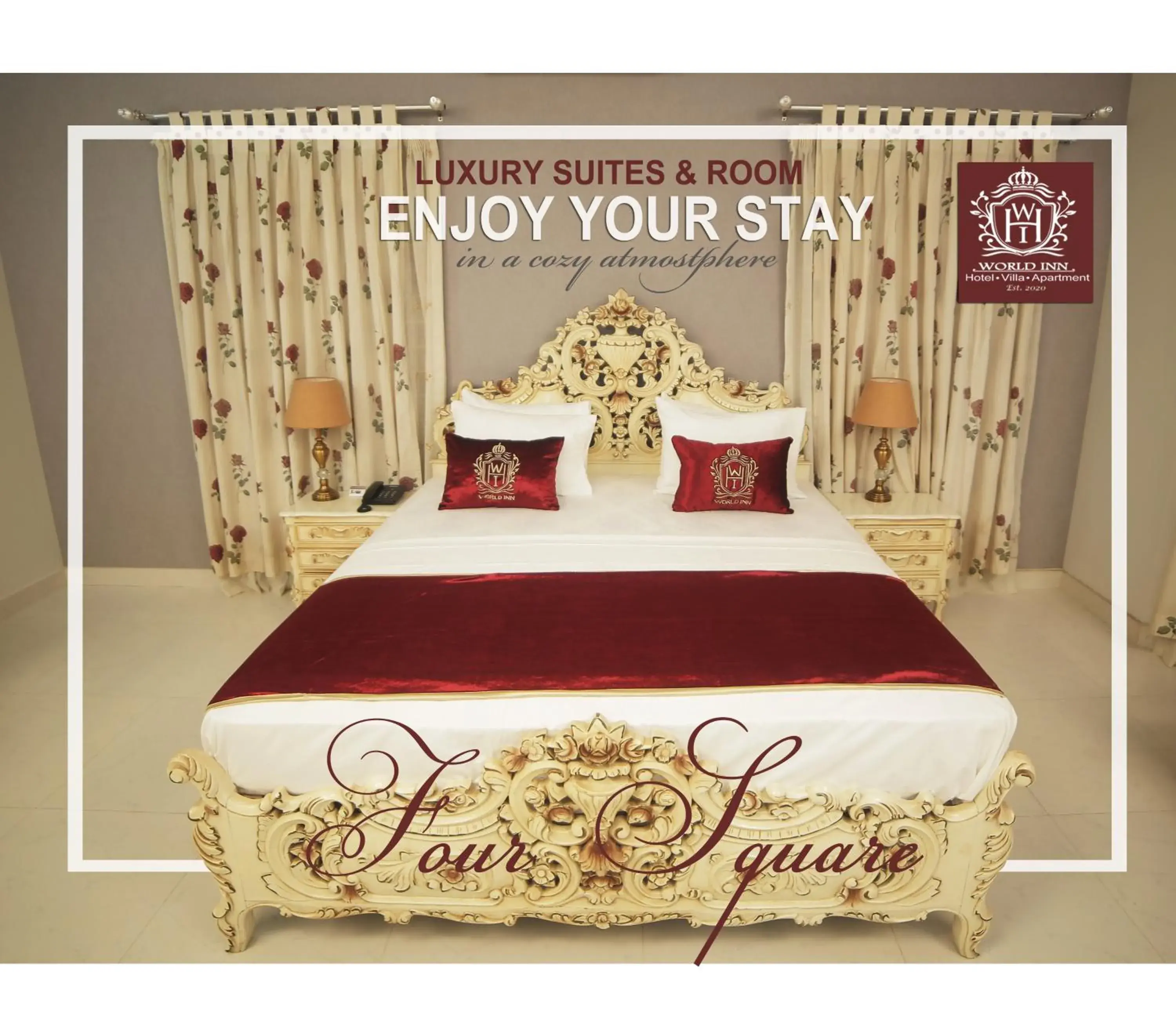 Bed in Four Square by WI Bed in Four Square by WI