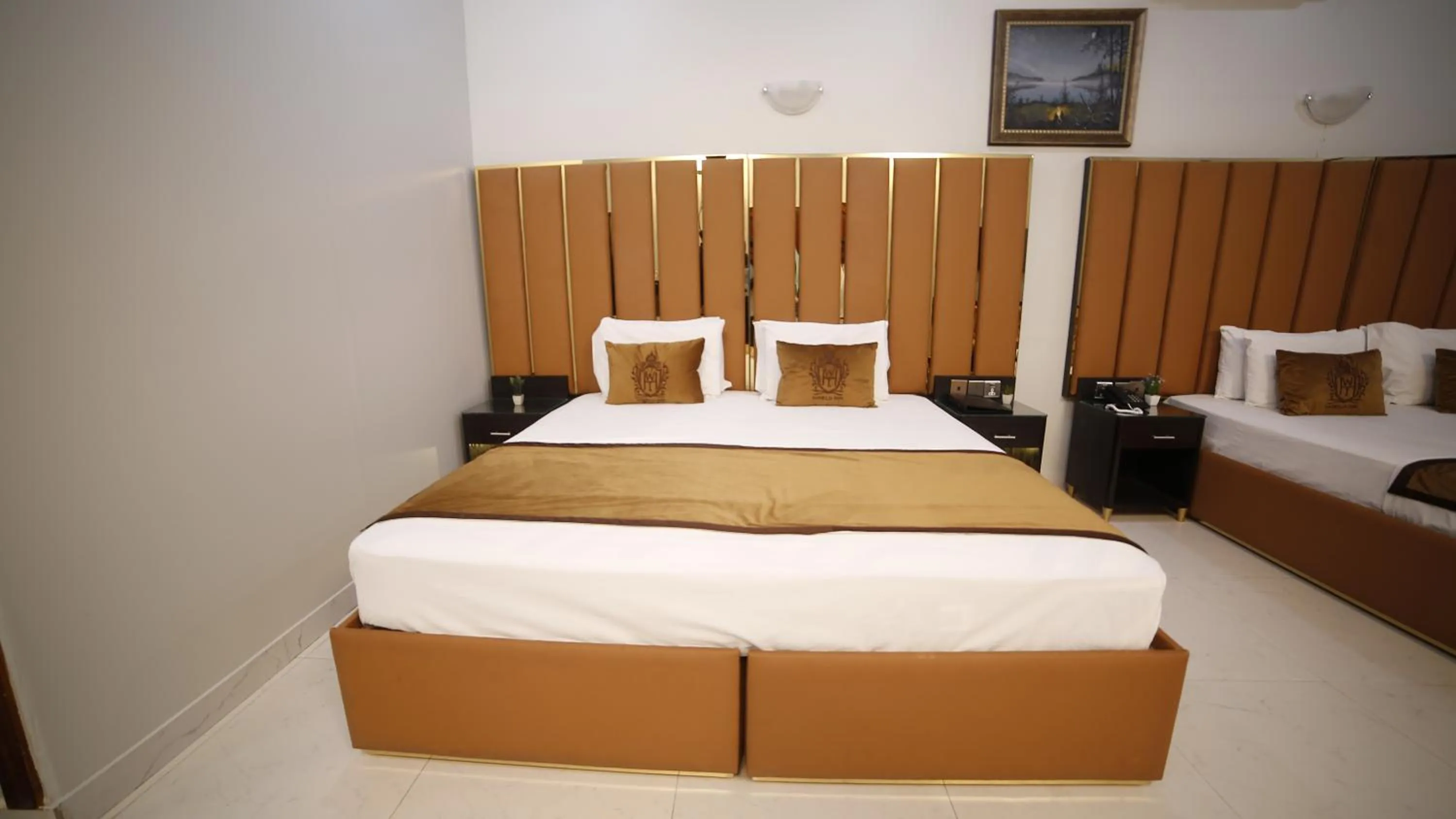 Bed in Four Squares by WI Hotel