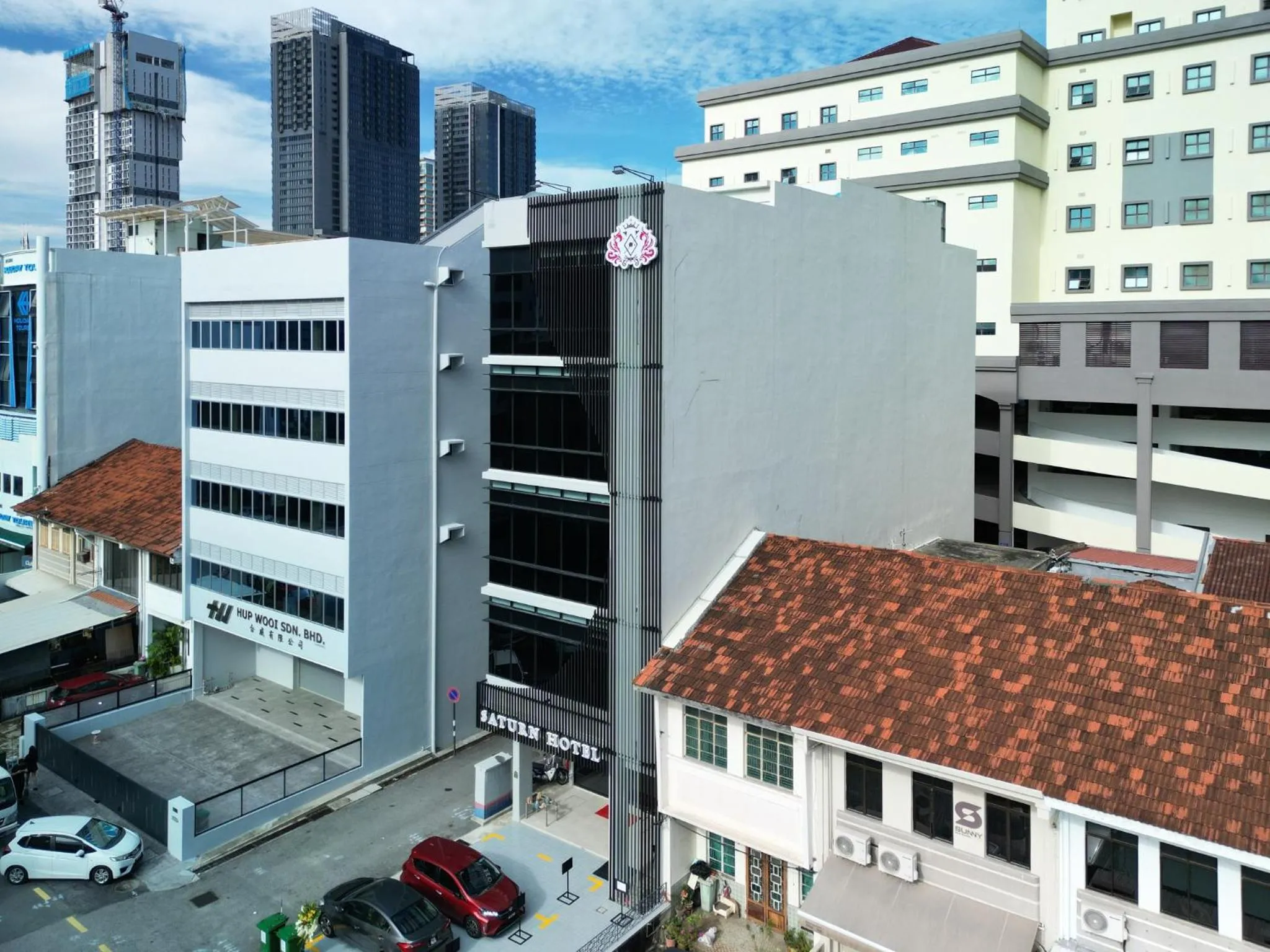 Property building in Saturn Hotel