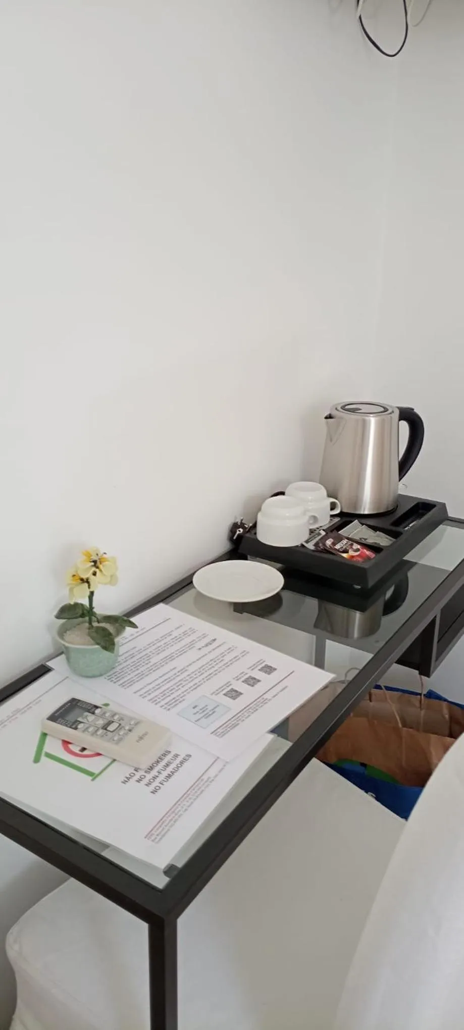 Coffee/tea facilities in Discovery Apartment Expo - Aeroporto