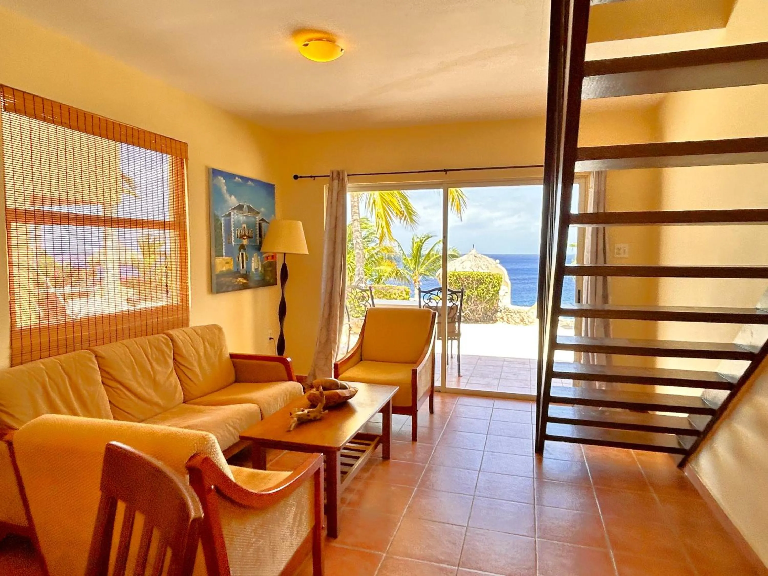 Balcony/Terrace in Lagun Blou Resort - Curacao
