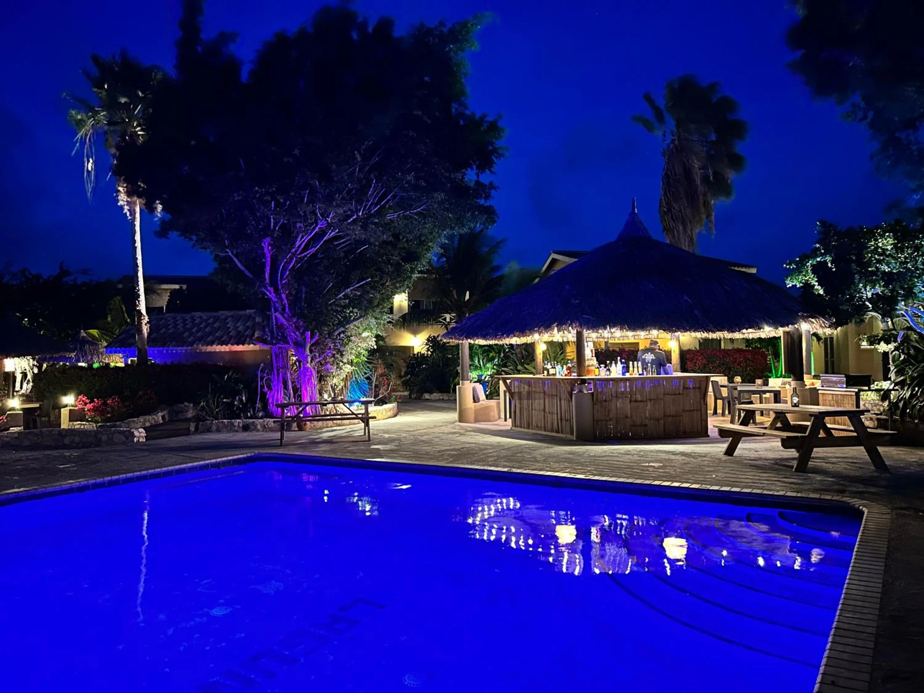 Restaurant/places to eat in Lagun Blou Resort - Curacao