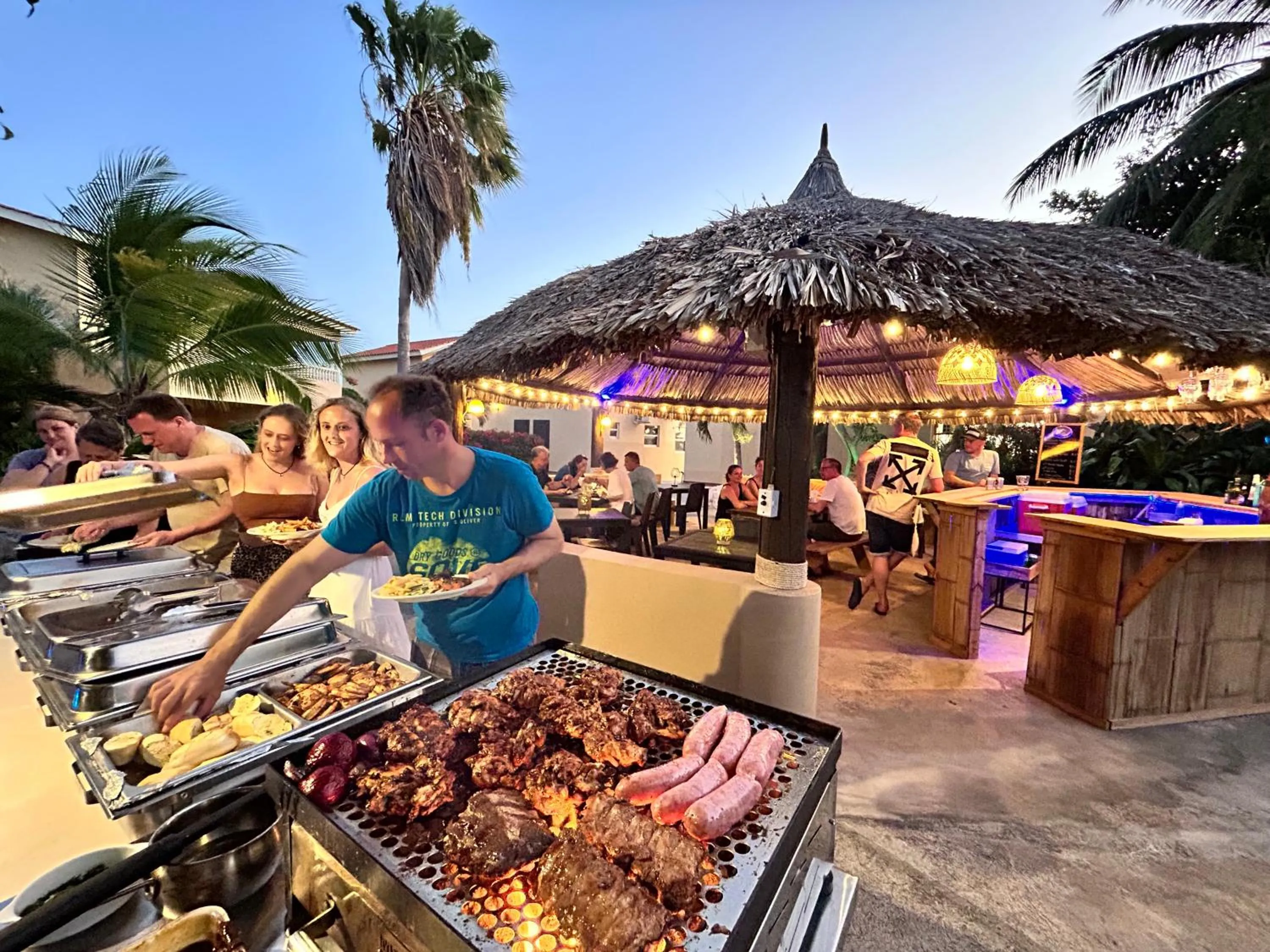 Restaurant/places to eat in Lagun Blou Resort - Curacao